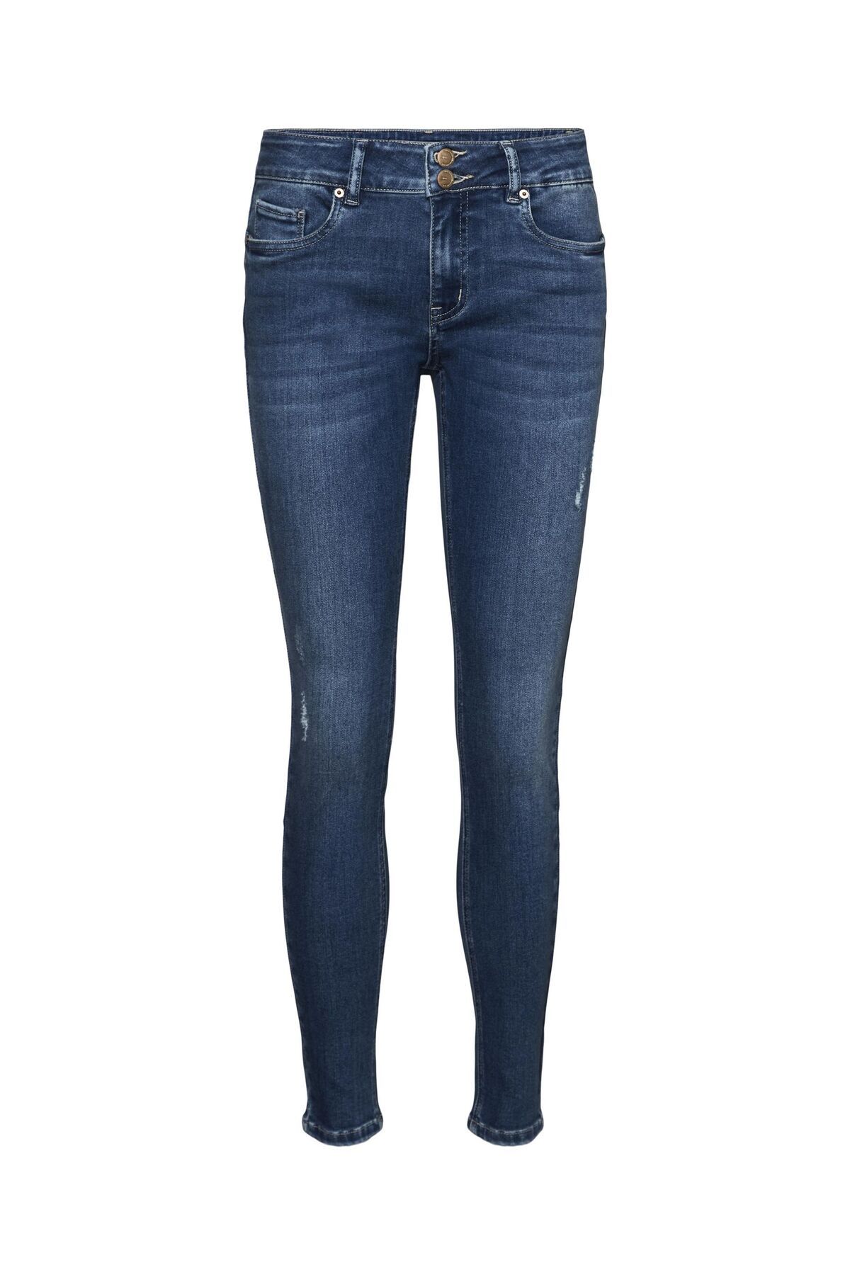 Vero Moda-Slim Fit Jeans – Vmkimmi – Slim Fit Jeans mit mittelhohem Bund 2