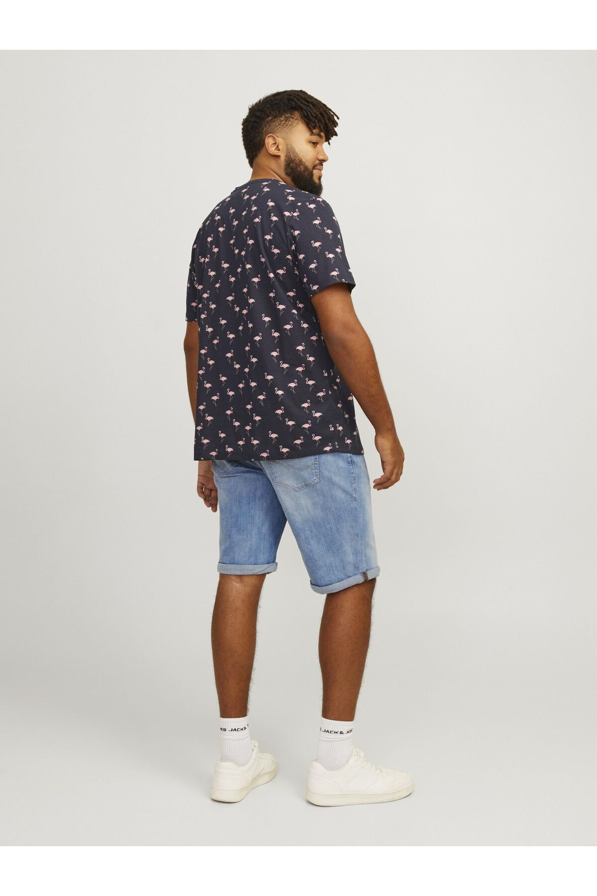 Jack & Jones Plus-Regular Fit Şort Plus Normal Kesim Regular Fit Şort 4