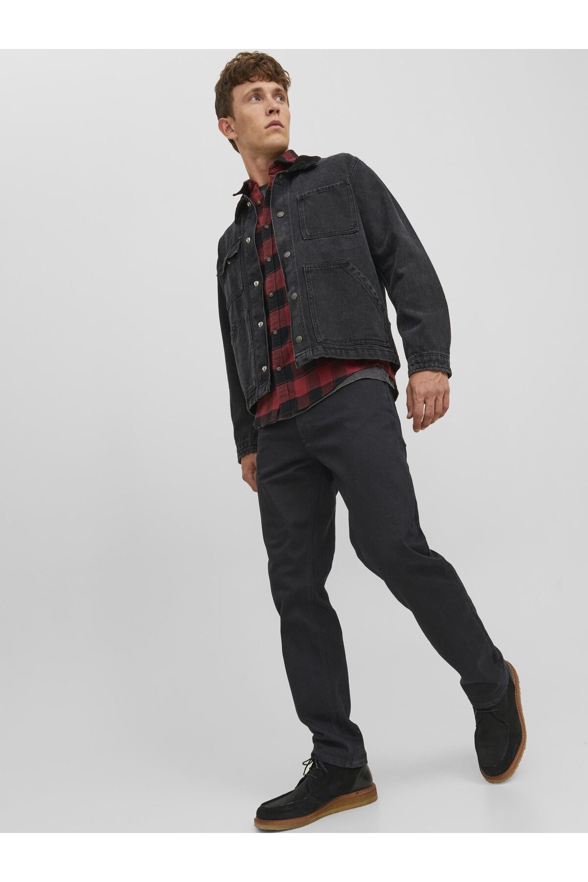 شلوار جین مردانه راسته فاق نرمال | جک اند جونز Jack & Jones TYC8D0114A8FBE0D05 - تصویر 8