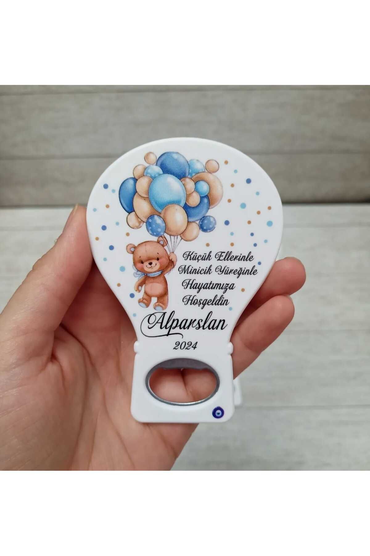 onuratasarlat 25 Adet Balon Magnet Açacak Yeni Doğan, Doğum Günü, Sünnet, Nişan, Söz, Düğün Hediyelik