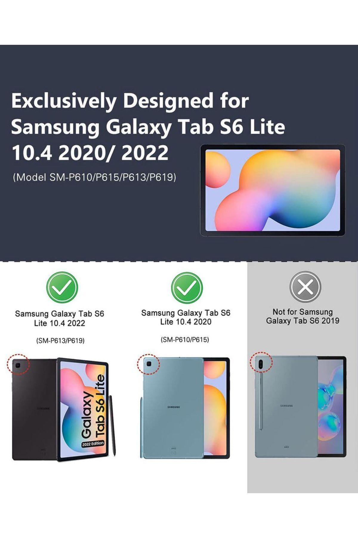 Fibaks Samsung Galaxy Tab S6 Lite 2024 P610 P617 P620 10.4 Ekran