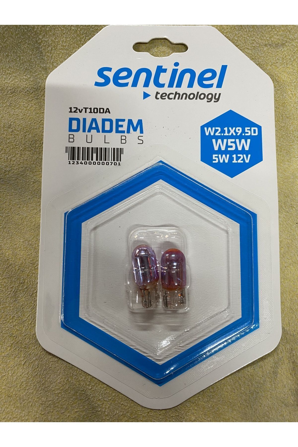 Sentinel Diadem T10 Park Ampul Turuncu 2 Adet