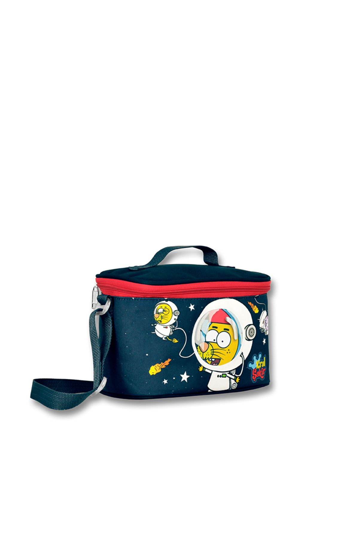 کیف Famebag غذا و کیسه مداد کیسه کیسه کلاسیک فضانورد دبستان و راهنمایی Kral Şakir اورجینال - تصویر 5
