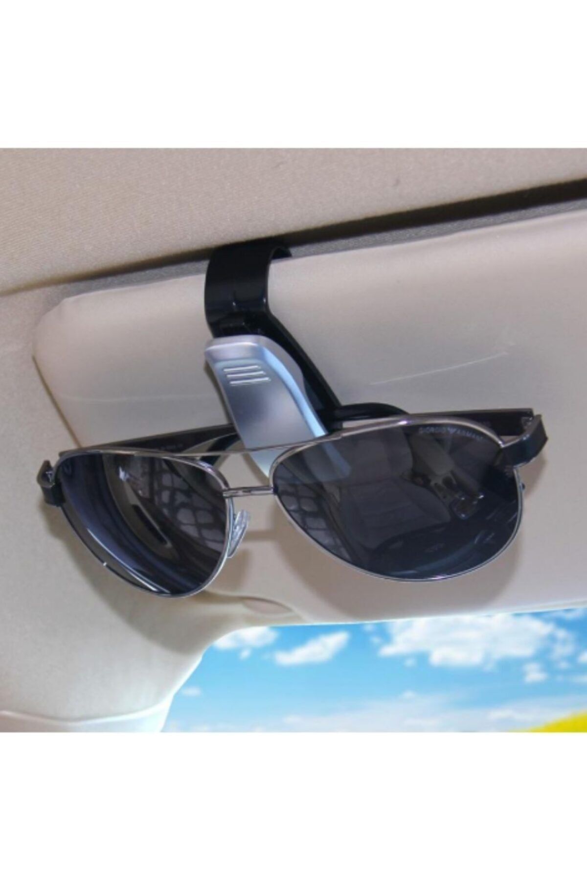 CMT-Vehicle Glasses Holder Clip Car Sunglasses Holder Auto Interior Holder Peg 3