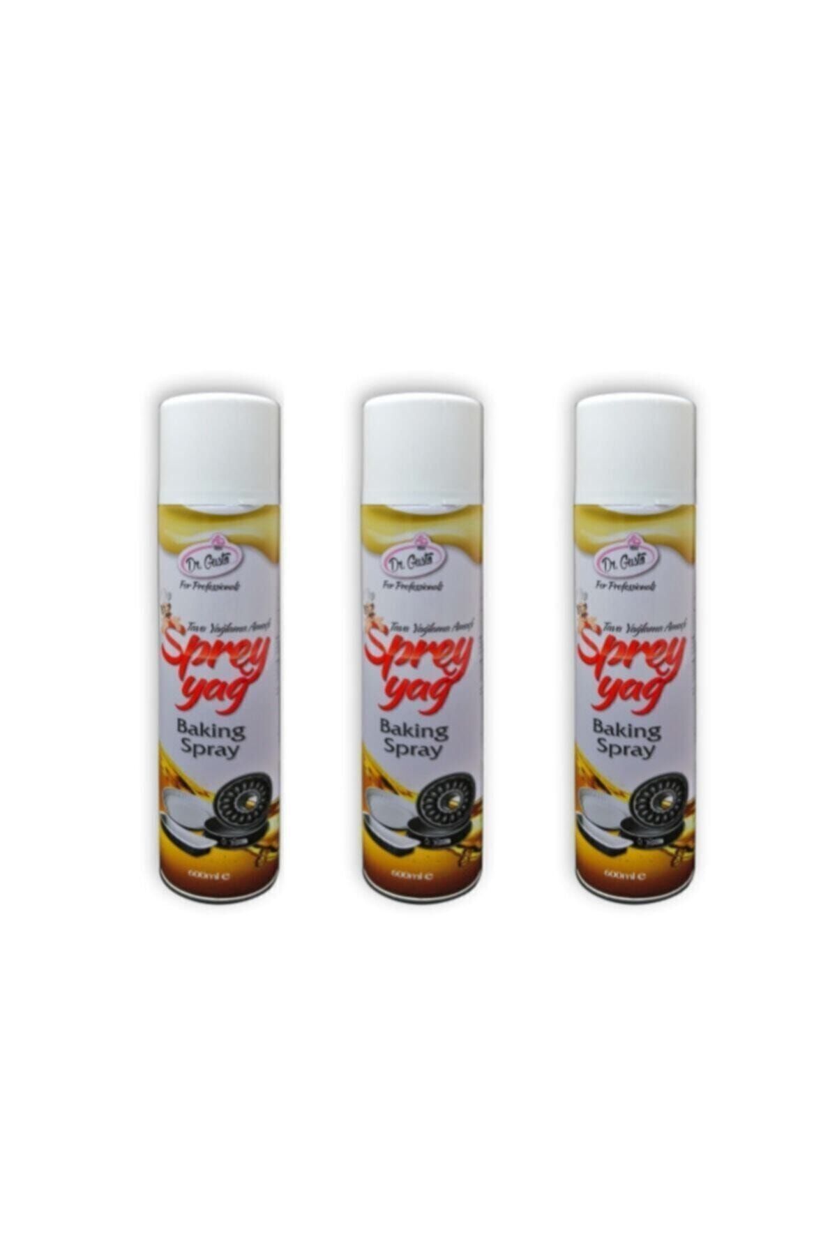 Dr. Gusto Dr Gusto Sprey Tava Yağı 3 Adet (3x600 Ml)