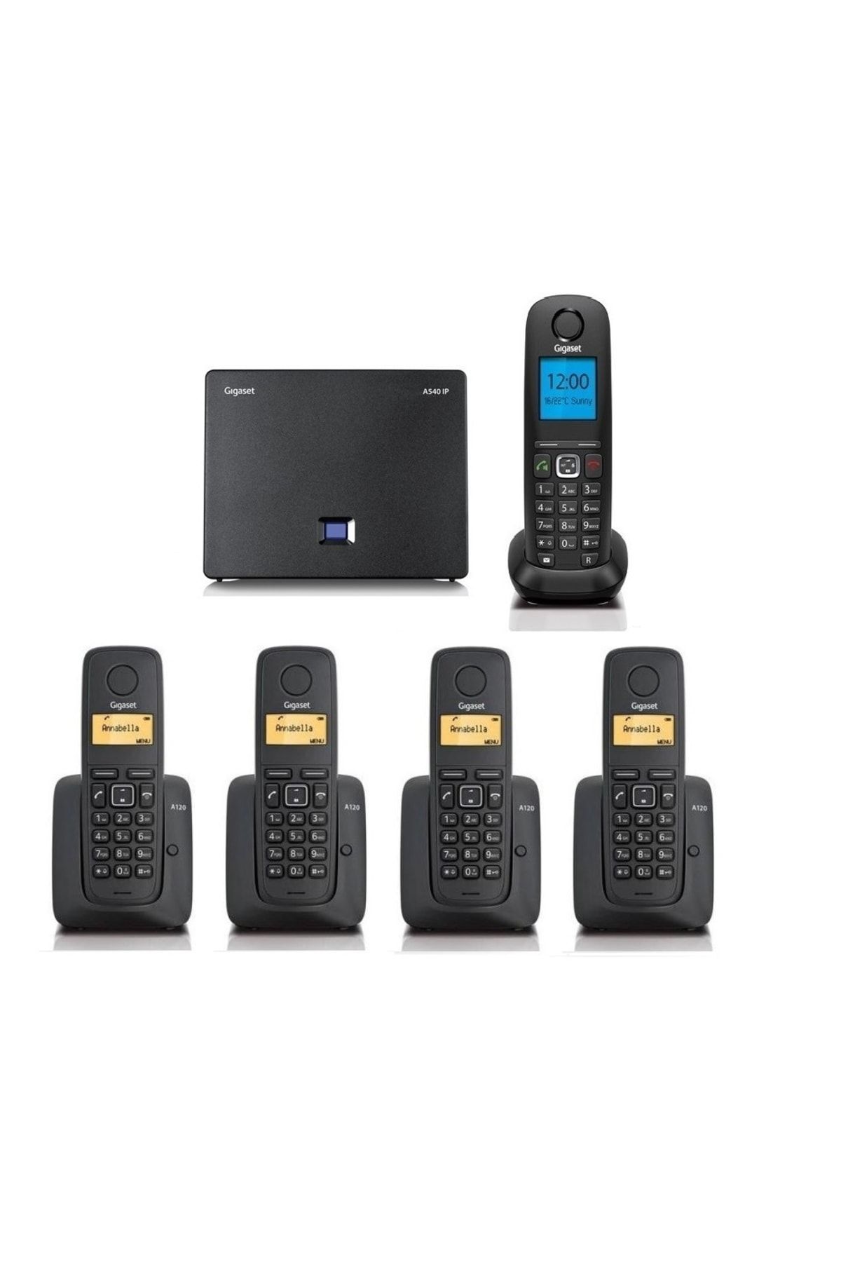 Analog & Ip 5 Dahili Telsiz Kablosuz Telefon Santrali