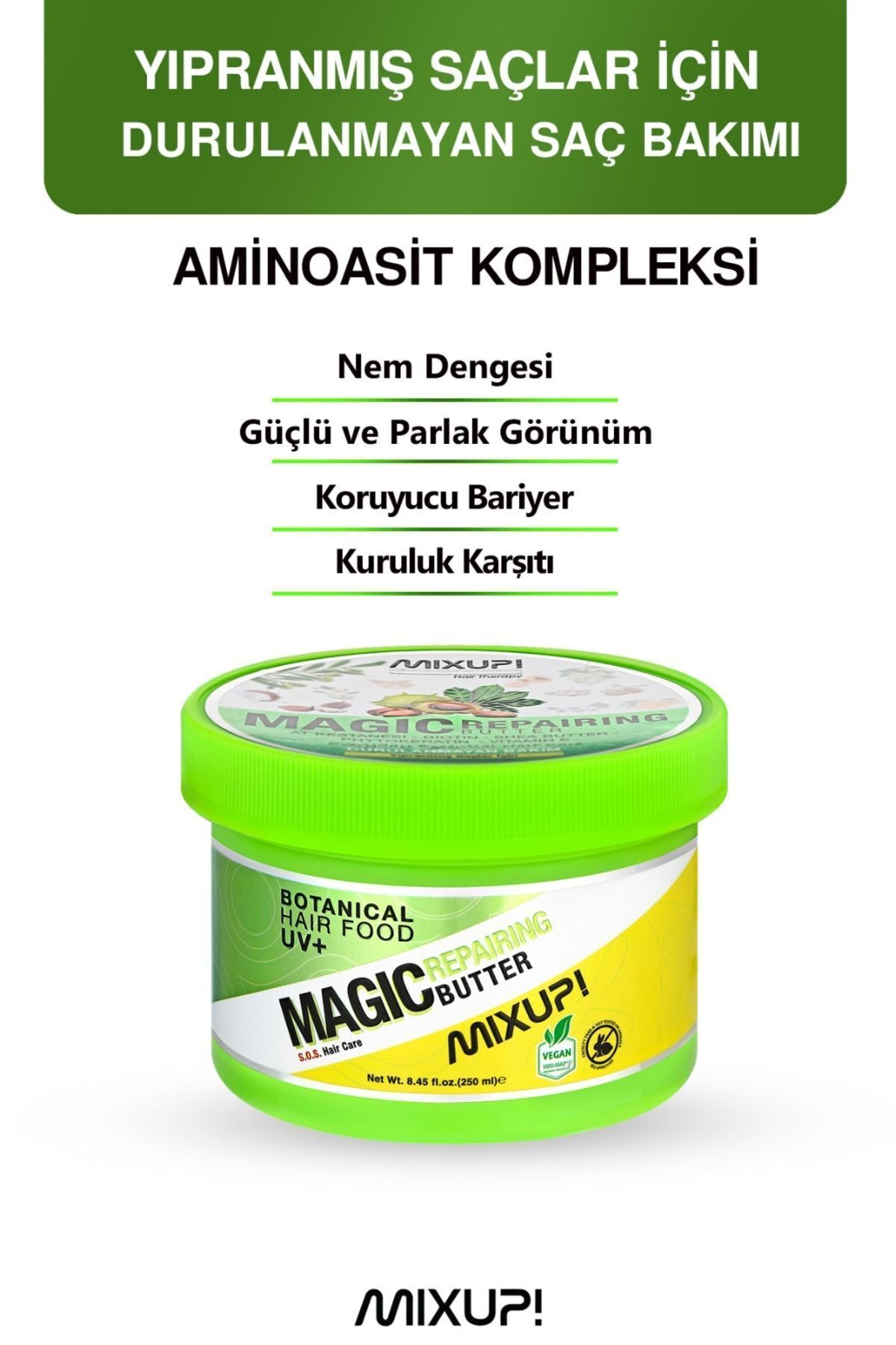 Mixup !Magic Repairing Butter - Leave-in Hair Care for Damaged Hair 250 ml