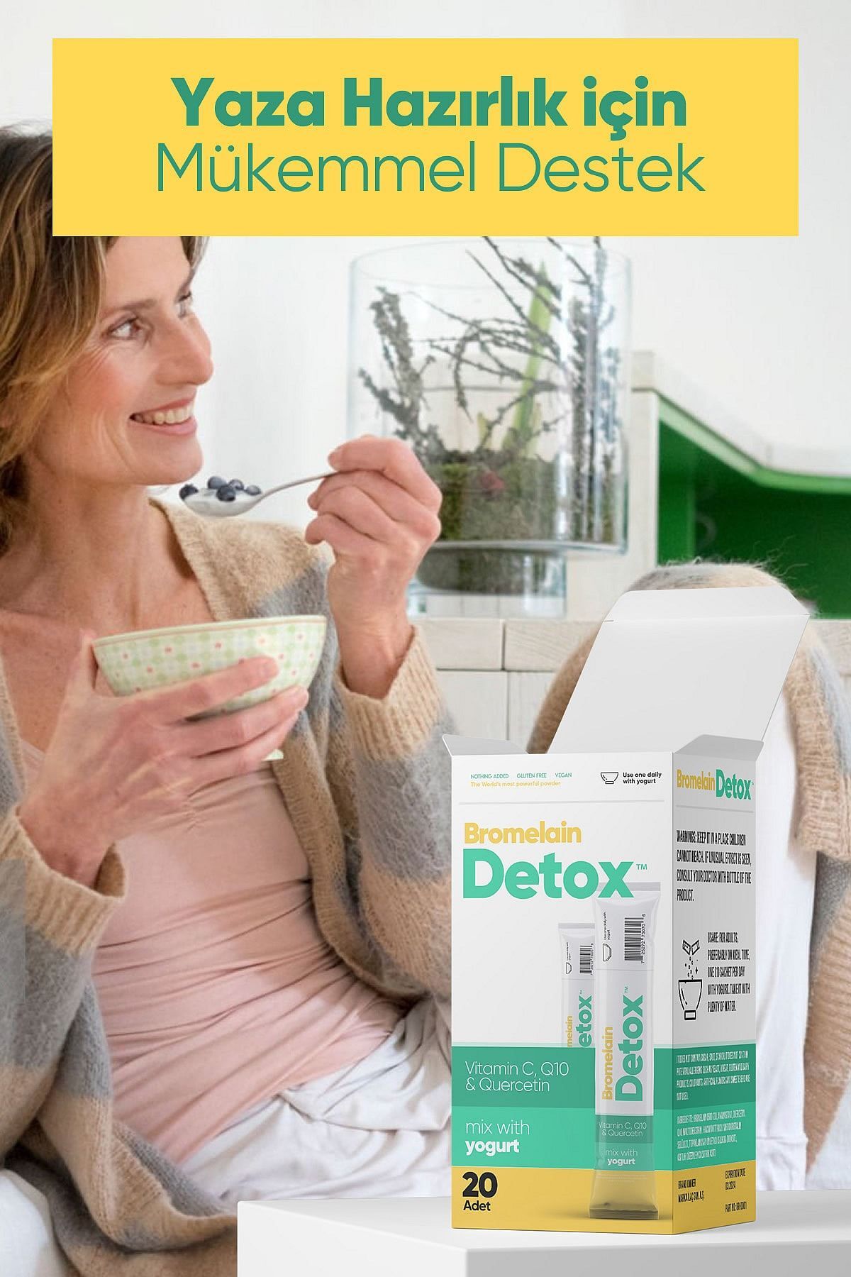 BromelainDetox BROMELAİN DETOX 20 ŞASE