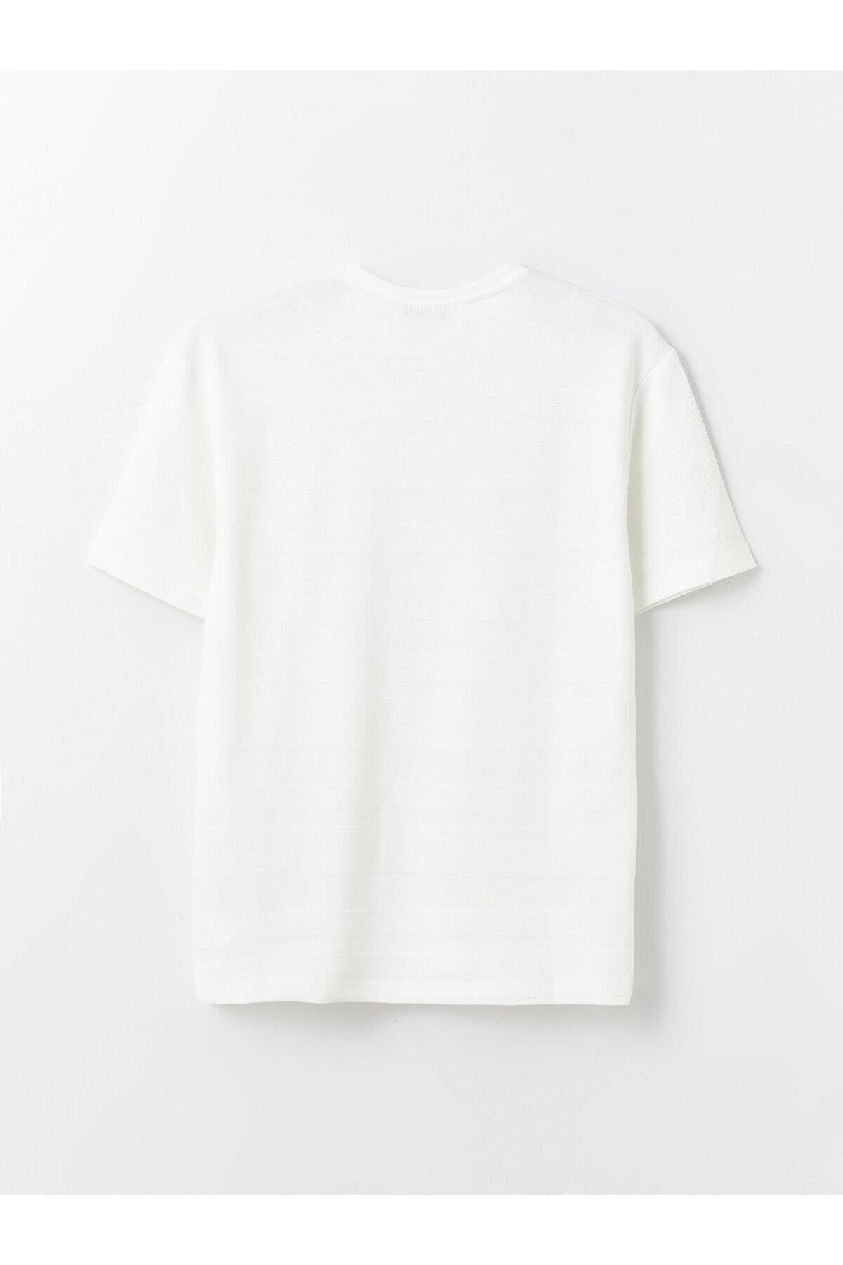 تیشرت مردانه اکرو ال سی وایکیکی | S4DL81Z8 اورجینال - تصویر 7