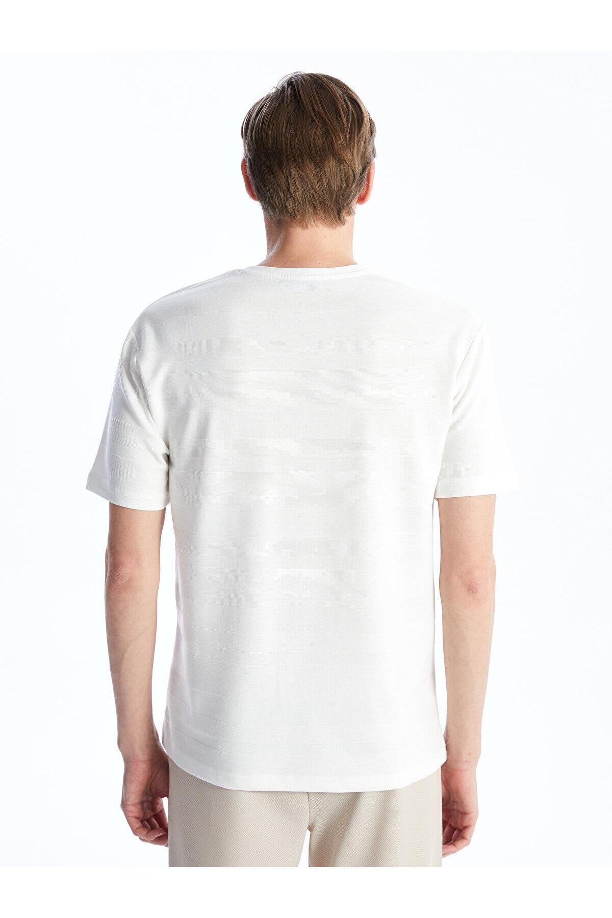 تیشرت مردانه اکرو ال سی وایکیکی | S4DL81Z8 اورجینال - تصویر 5