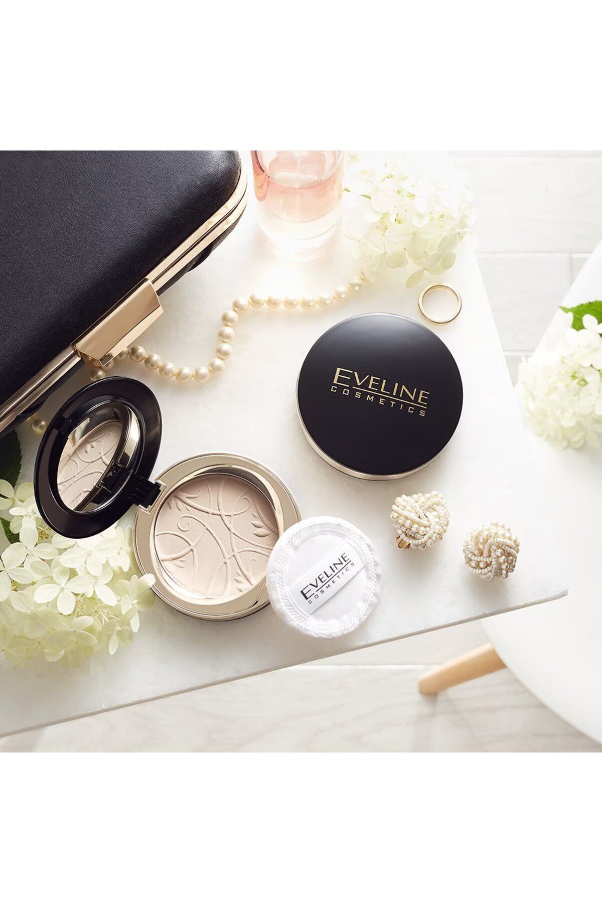 پودر لوکس سلبریتی ها با مواد طبیعی Eveline Cosmetics