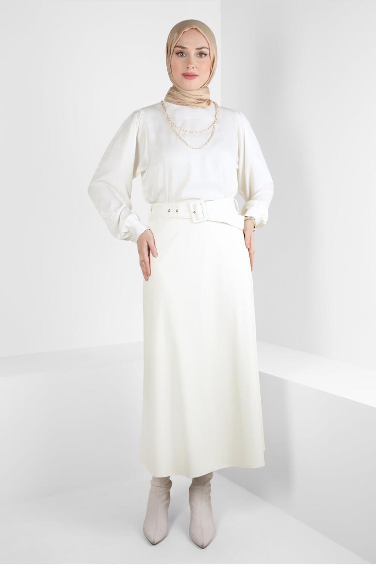 دامن زنانه آلوینا | 24KETK0060525 Alvina - Image 3