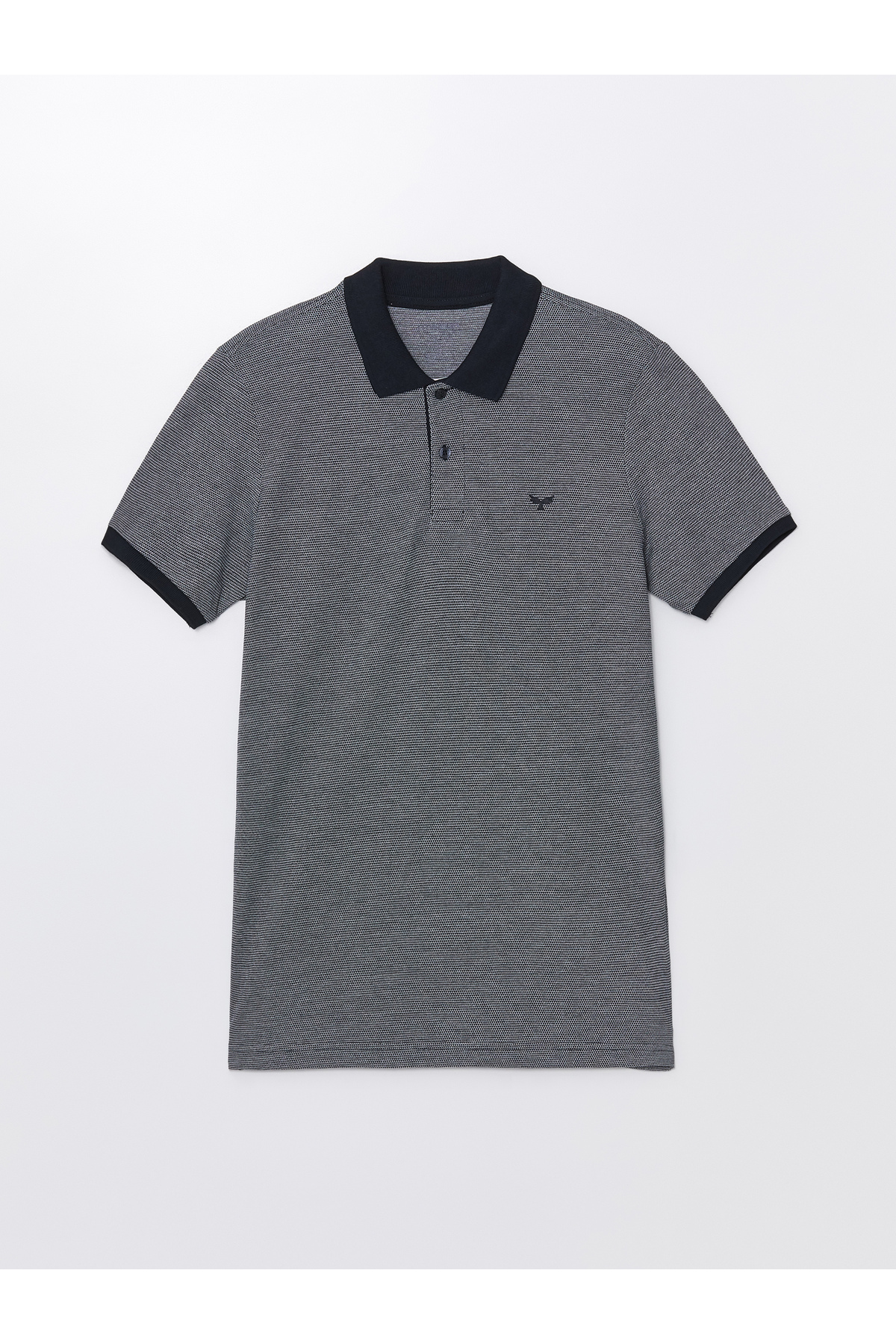 تیشرت مردانه آبی سرمه ای ال سی وایکیکی | S4AG38Z8 اورجینال - تصویر 6