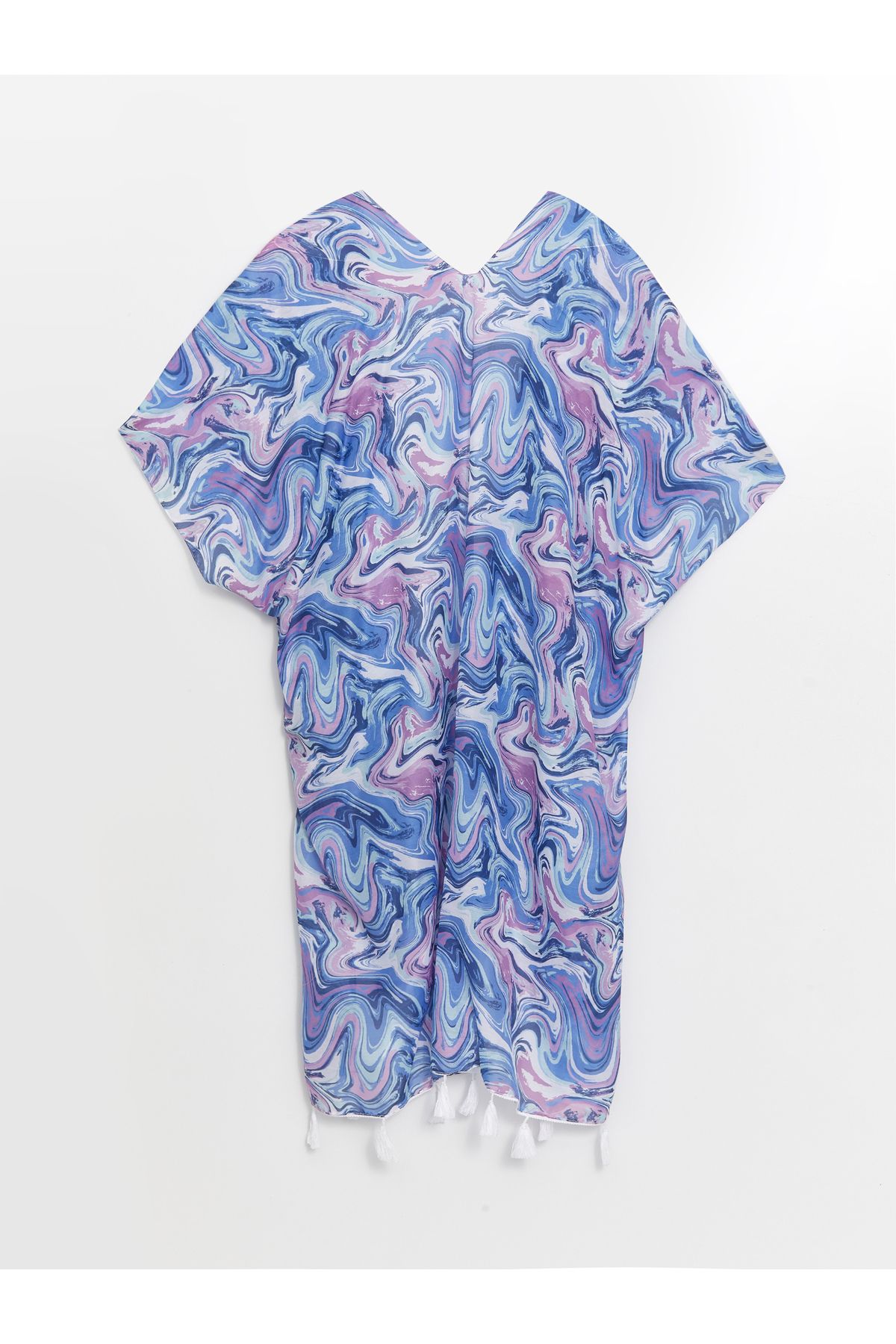 Şal Yaka Desenli Kadın Kimono