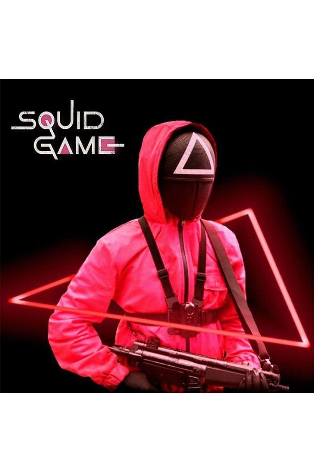 moysahşap-Overseas Original Squid Game Mask Squid Game Mask Triangle Model 2