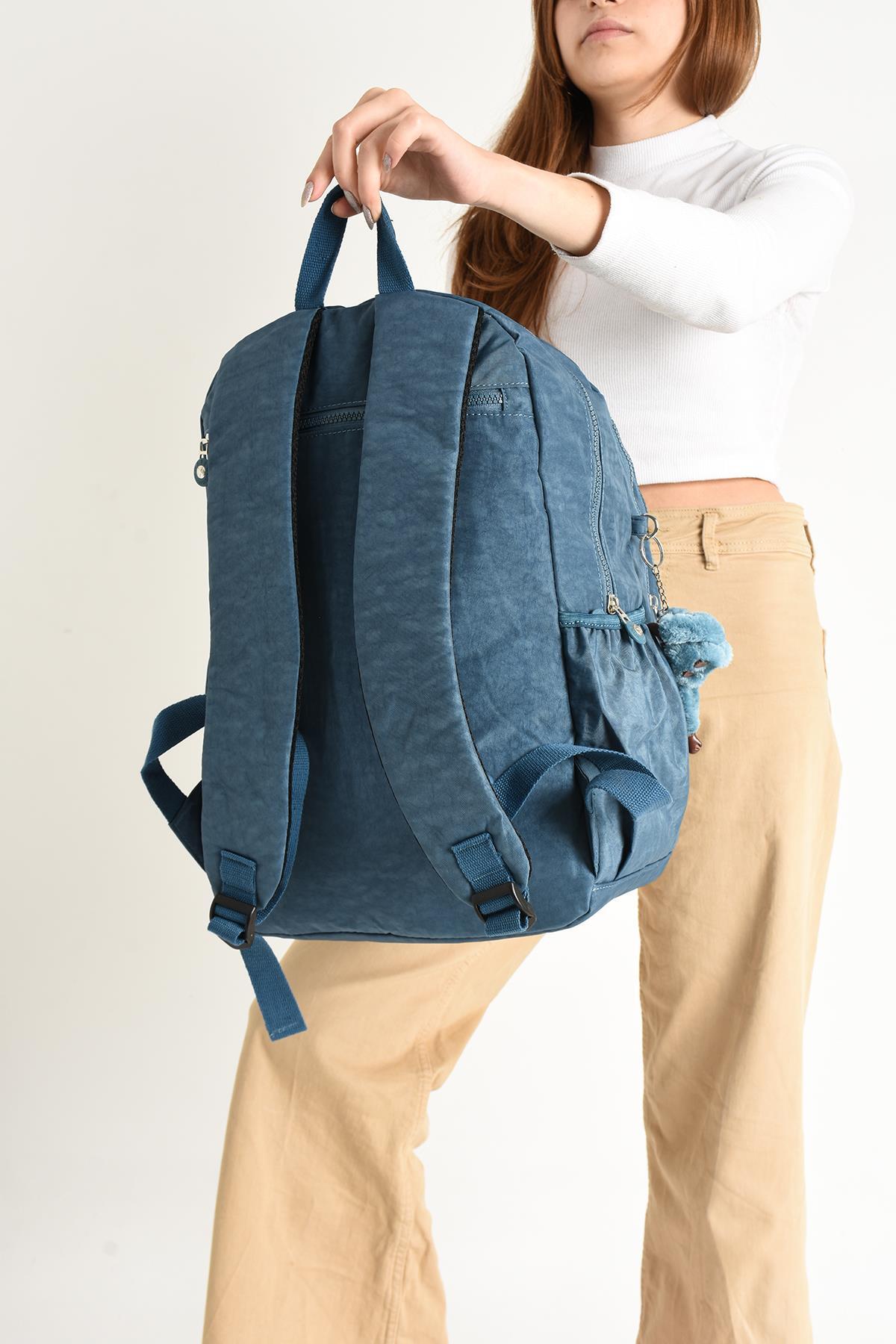 کوله پشتی زنانه آبی 571 Collections Çanta | 571-2G اورجینال - تصویر 3