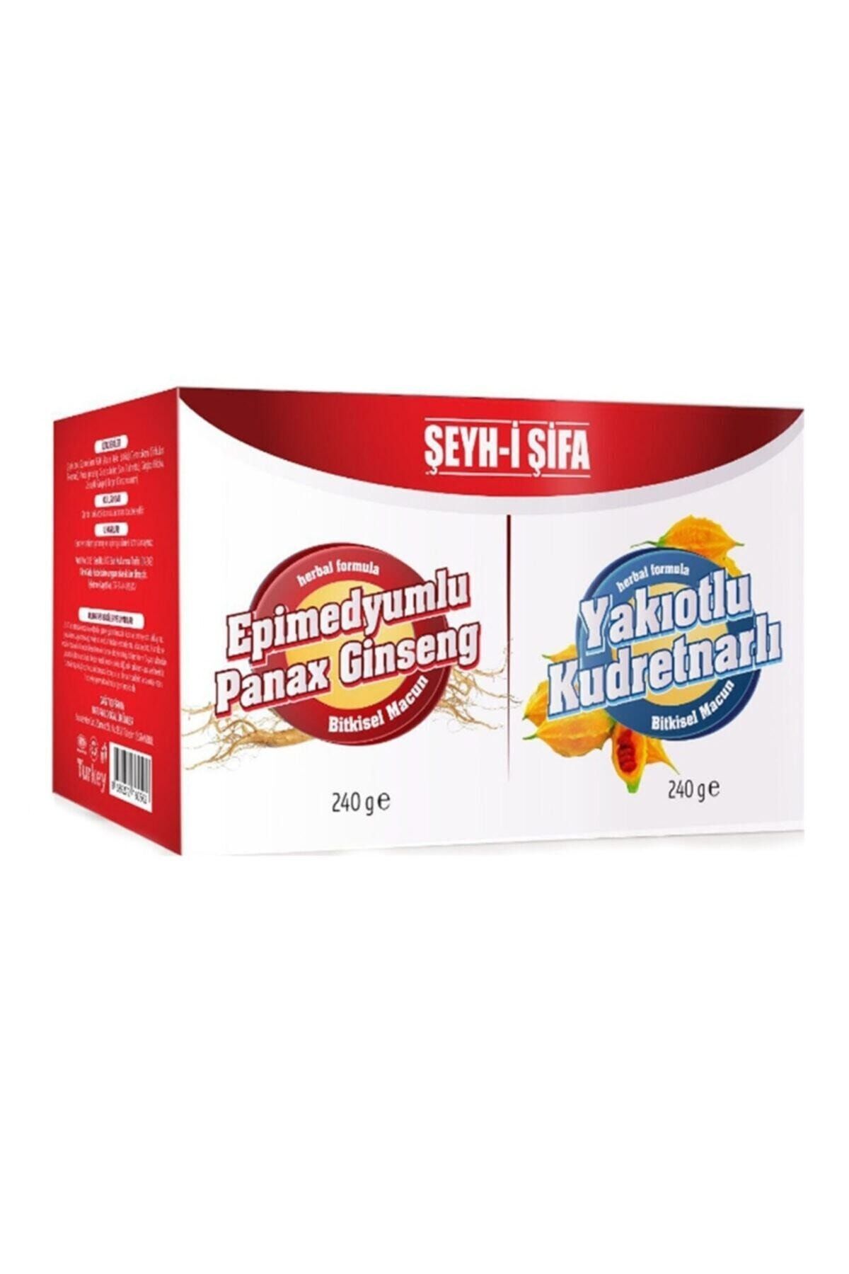 Şeyhi Şifa Macunu Yakı Otlu Kudret Narlı Macun Set