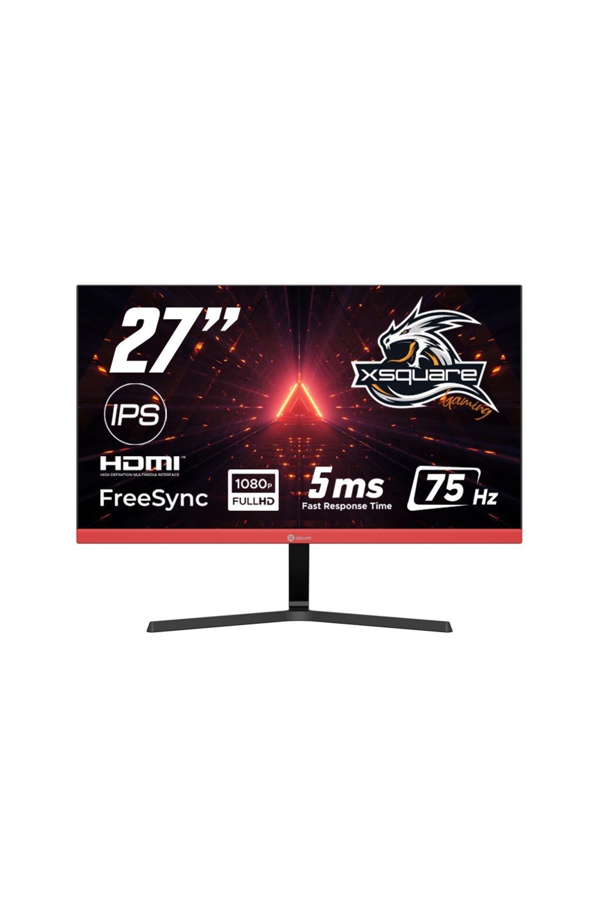 Q2701F 27'' 75Hz 5Ms (HDMI+VGA) FreeSync Adaptive Sync Full HD IPS PC Monitör - DMT002