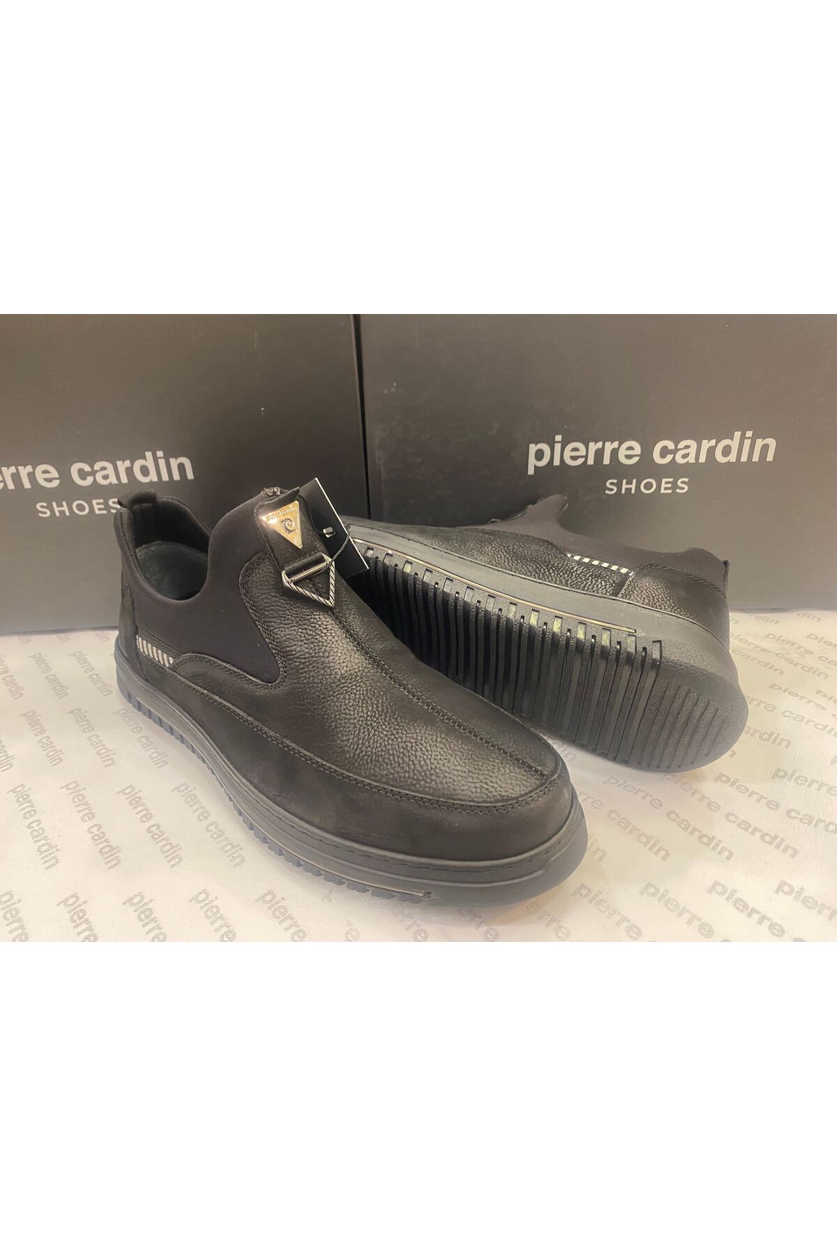 کفش کژوال مردانه راسته | پیر کاردین Pierre Cardin 382402 - تصویر 4