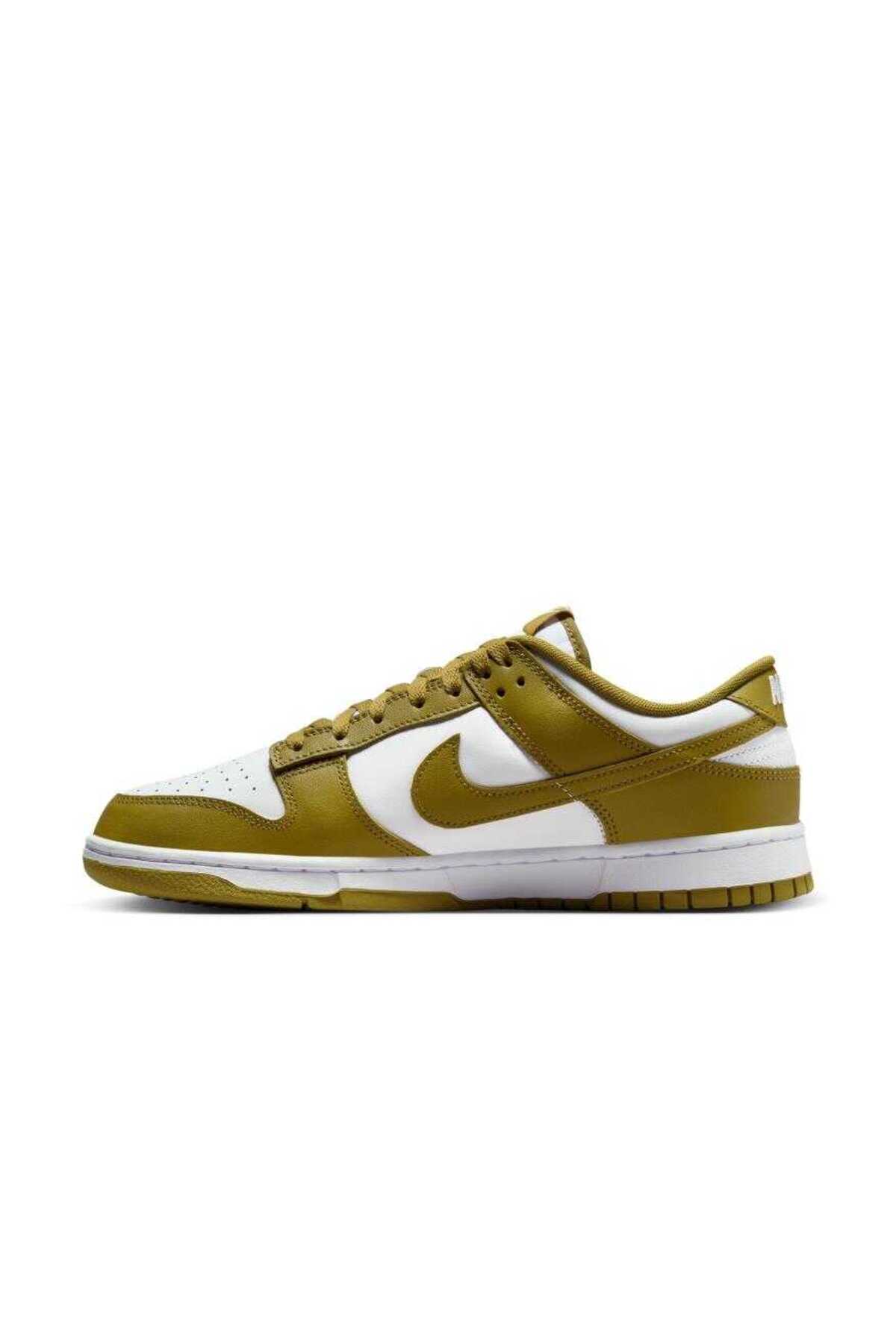 کفش Nike نایکی کفش سفید مردانه Dunk Low Retro اورجینال - تصویر 2