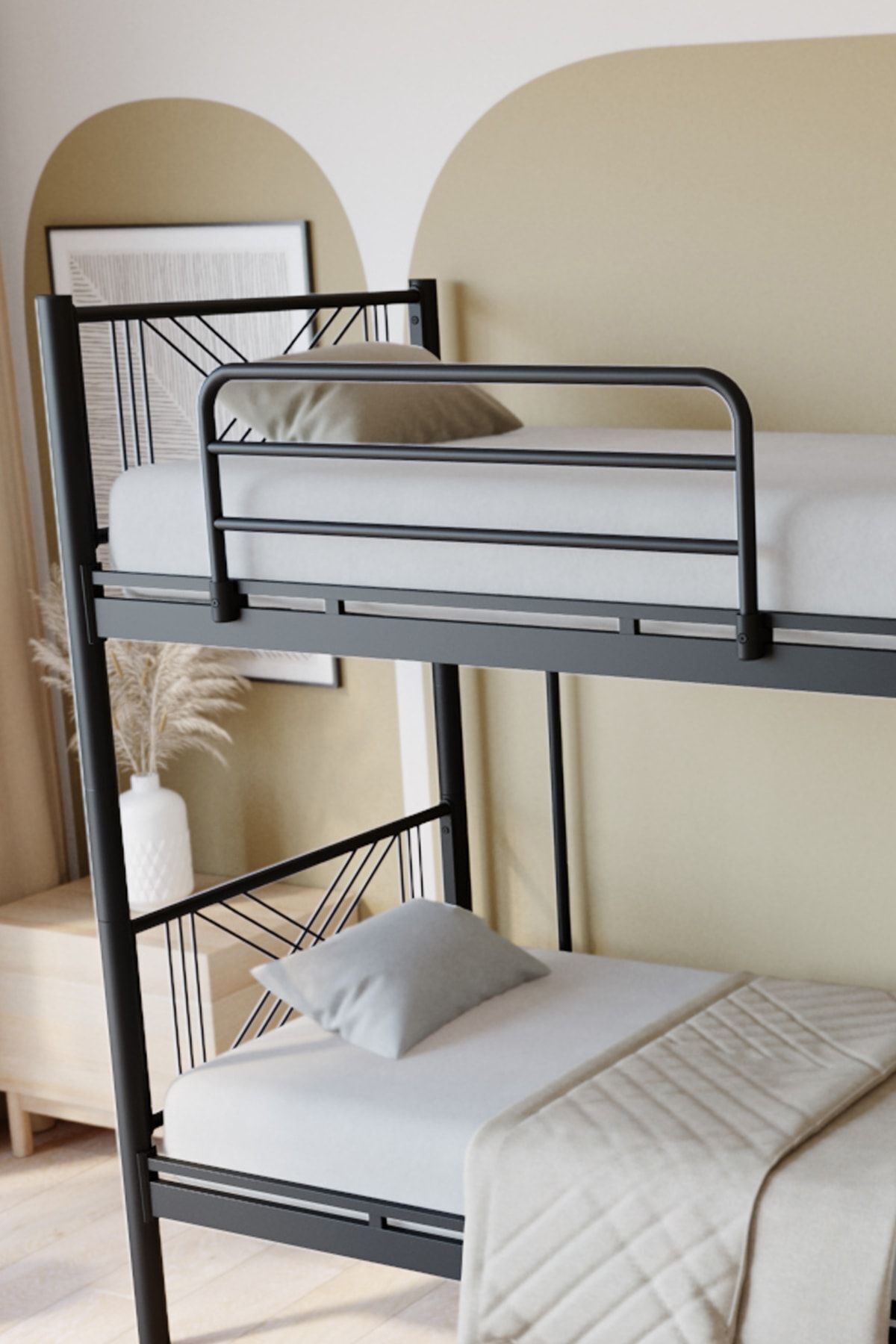 FANO 90 Cm (SADECE MİX RANZA MODELİ ILE UYUMLUDUR) Siyah Korumalık fotoğrafı 2 (önizleme)