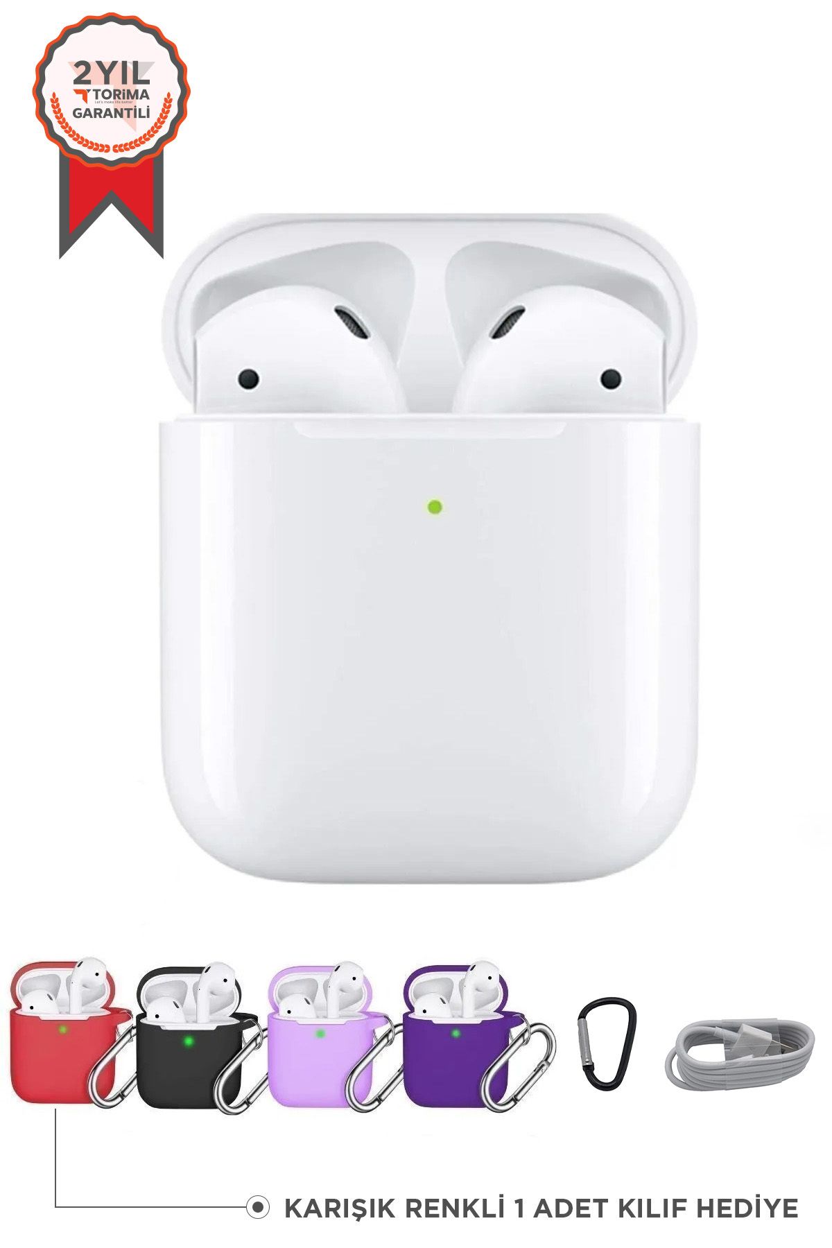 Trm-Air2 Beyaz 2.Nesil Bluetooth Kulaklık