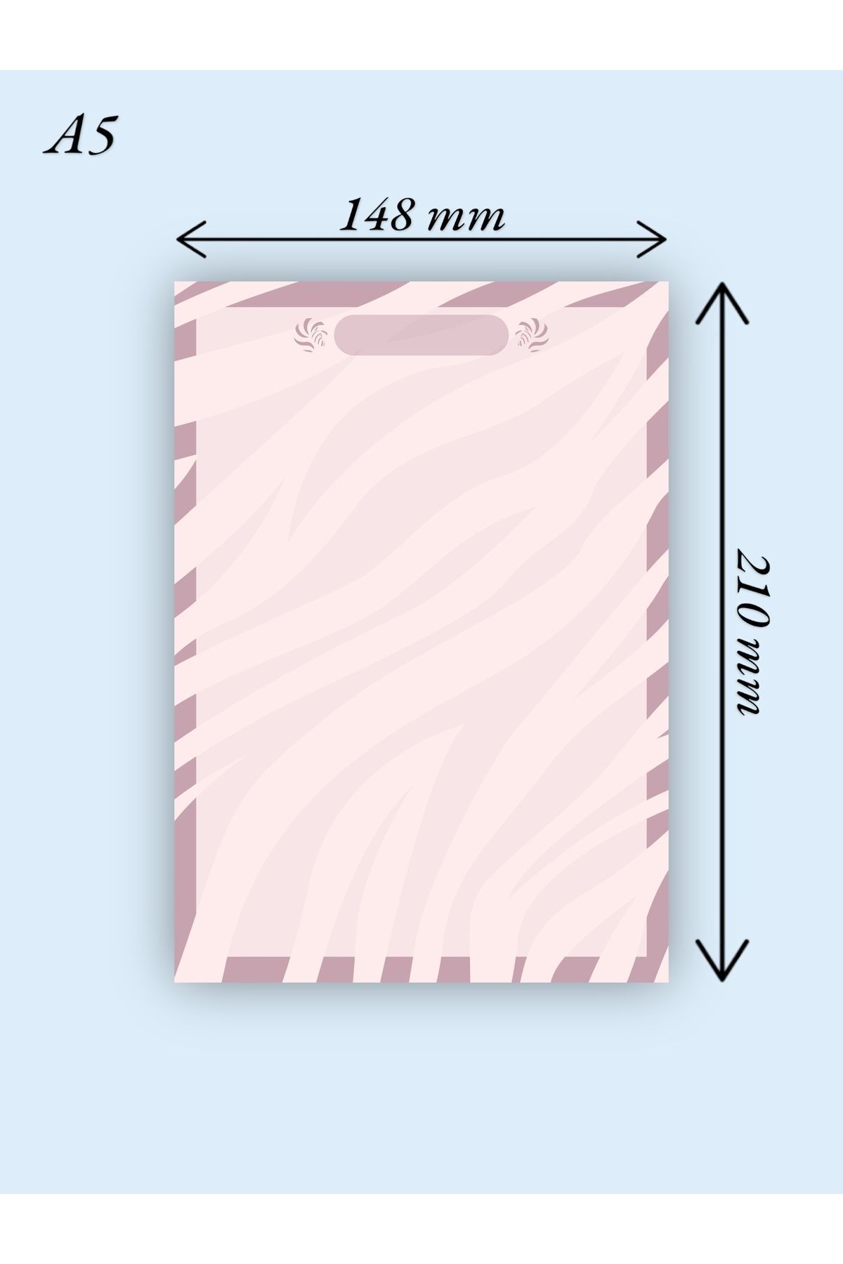 Mirya Notes-Zebra Patterned A5 Notepad - Notepad 2