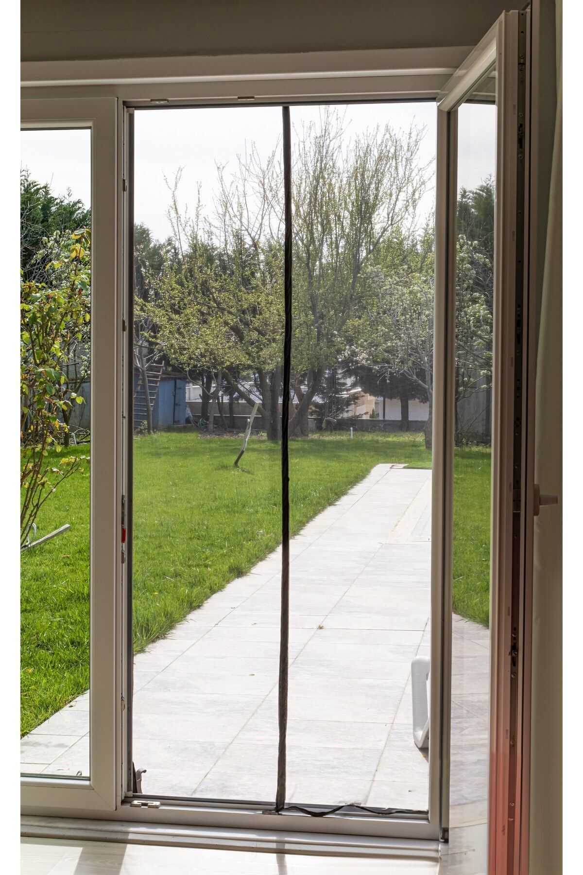 flystop Mıknatıslı Kapı Sinekliği 90x210 Cm CIRTBANTLI SİYAH TÜL