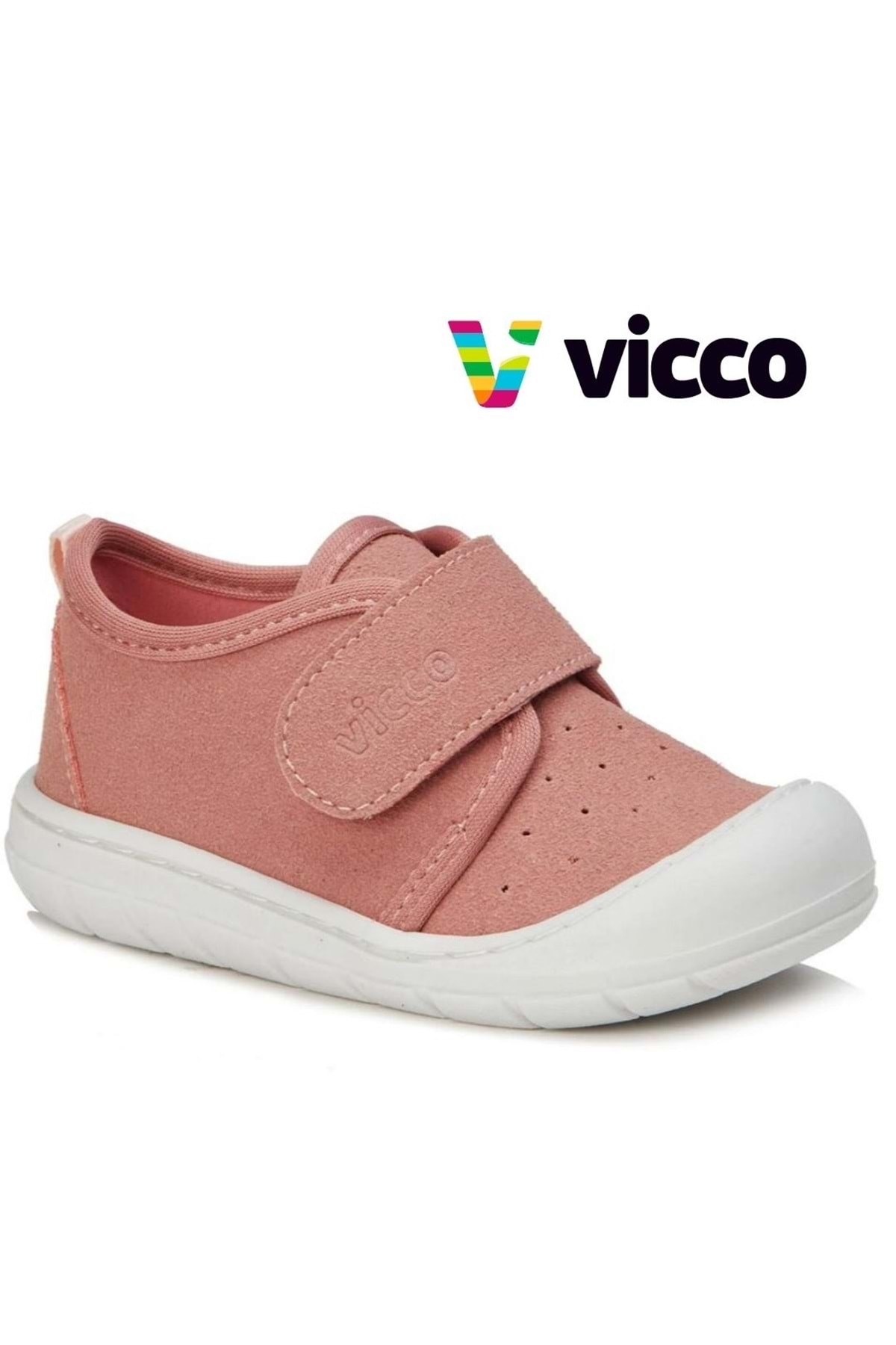 Vicco Anka Ilk Adım Bebek Ortopedik Çocuk Spor Ayakkabı Pudra