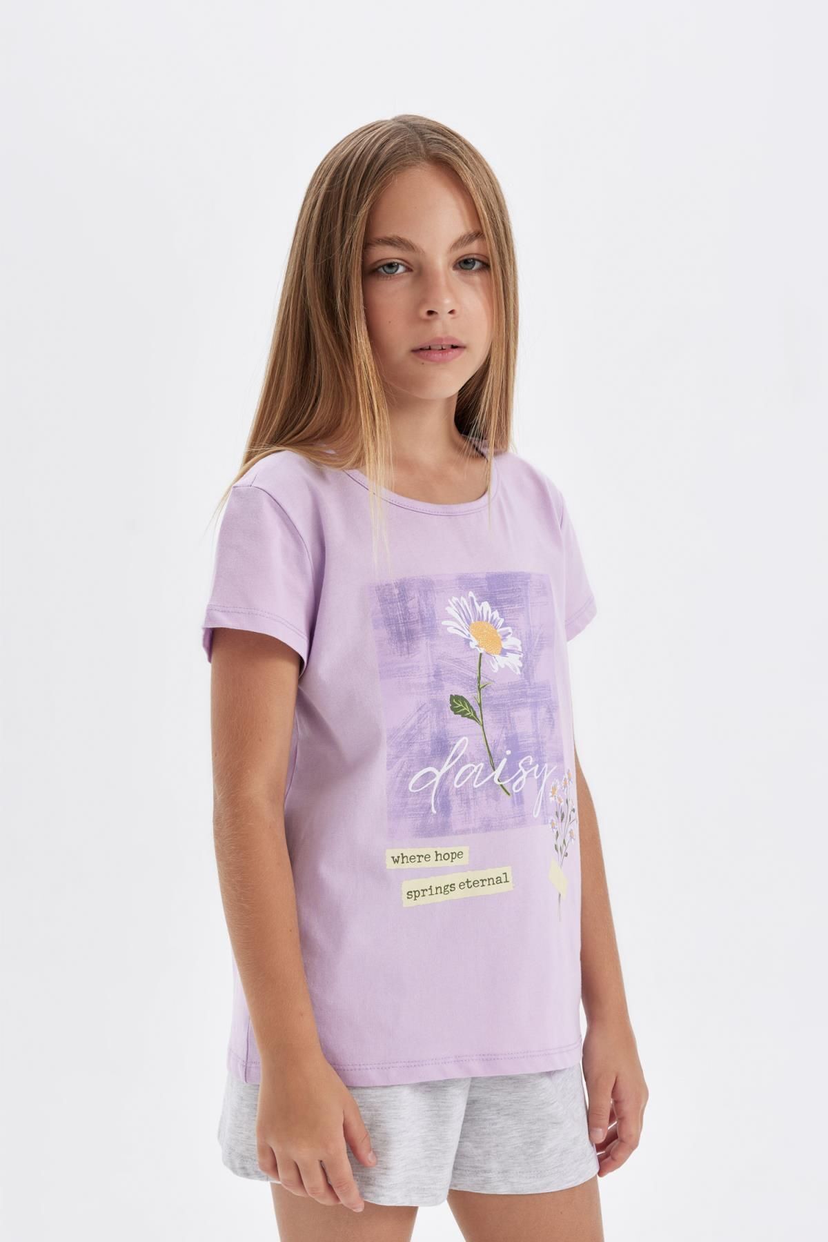 ست پیژامه دخترانه دفاکتو | D2067A824SM Defacto - Image 5