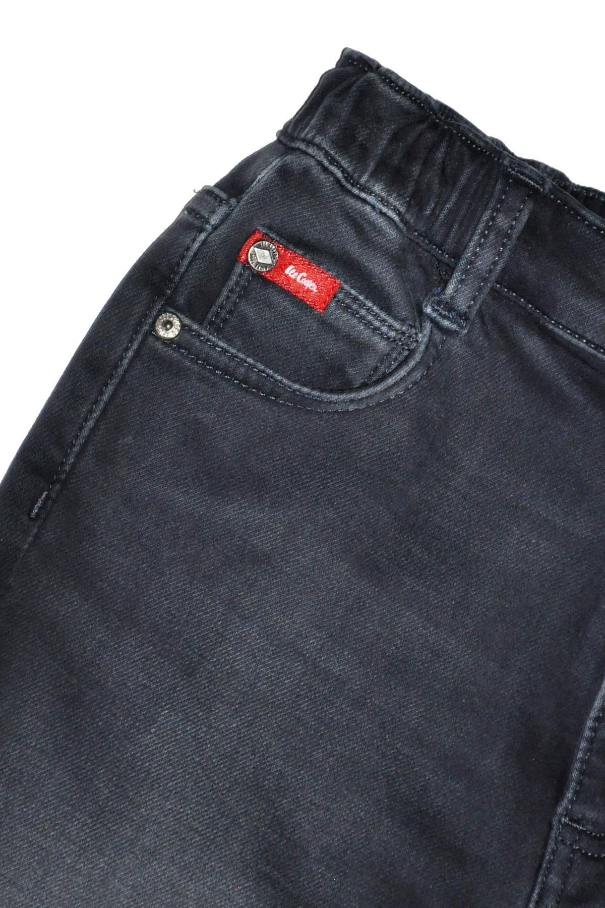 شلوار جین پسرانه بادکنکی مشکی تا آبی واش Lee Cooper