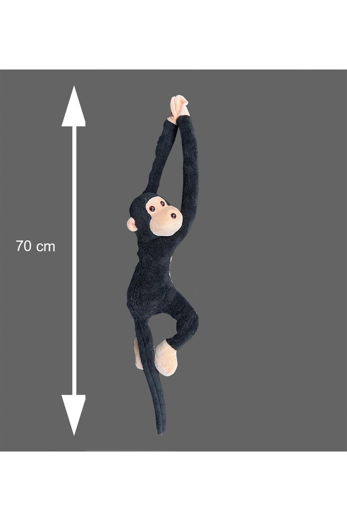 Cute Plush Monkey Toy , Sticky Hands 70cm
