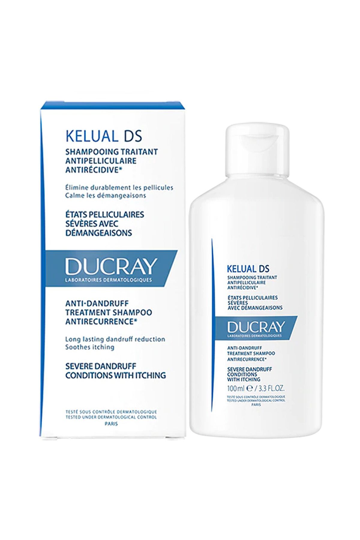 شامپو مردانه و زنانه kelual ds 100 میل Ducray