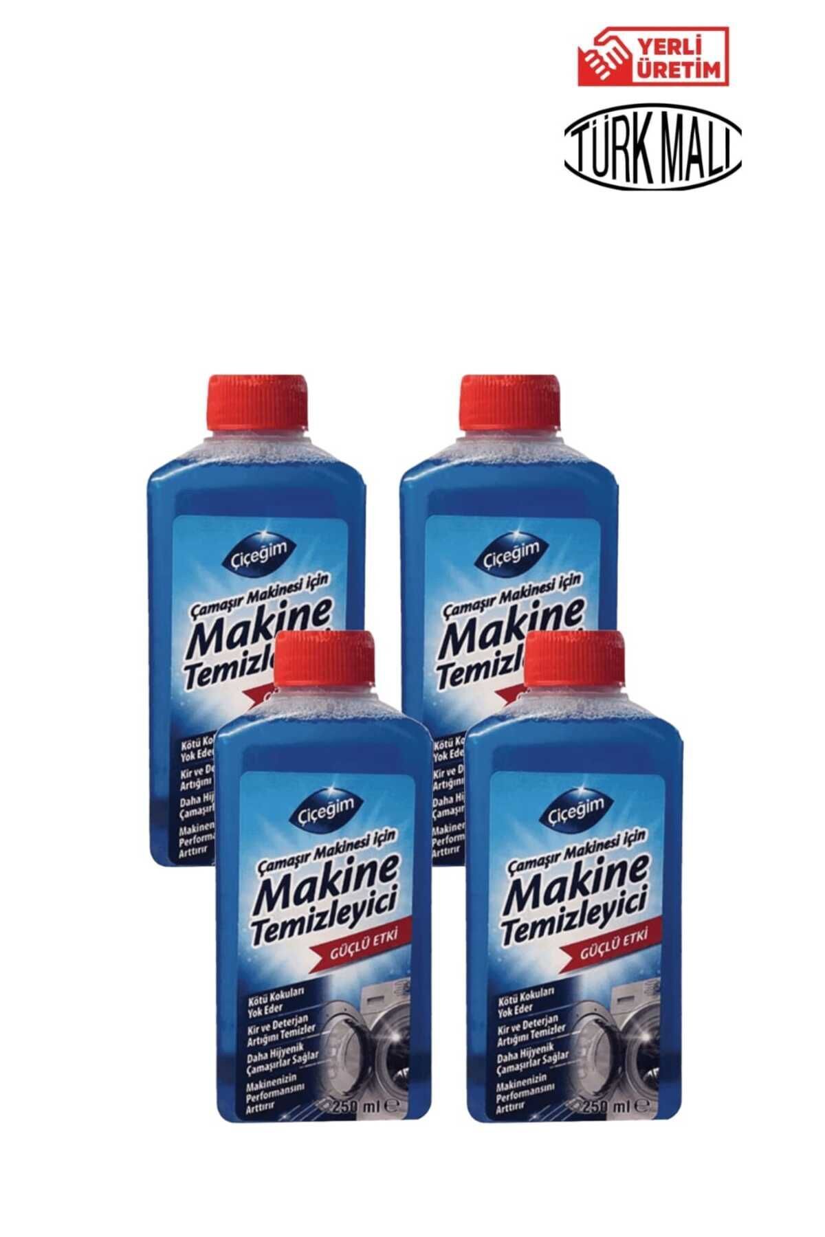 Çiçeğim BULAŞIK MAKİNESİ TEMİZLEYİCİ ÇİÇEĞİM 250 ML X 4 ADET