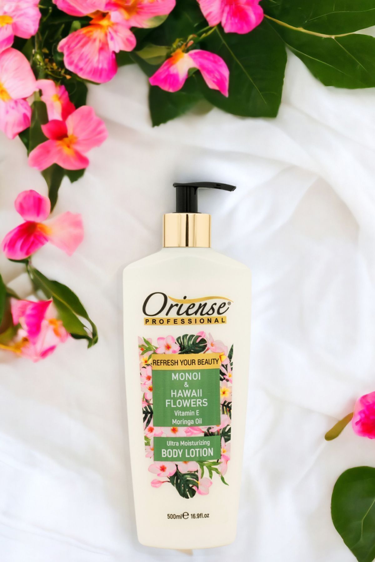 Monoi ve Hawaii Çiçekleri Nemlendirici Losyon, Cildin Koruyucu Kalkanı ve Lüks Pürüzsüzlük, 500ml — ORS-BDYLTN-03 — تصویر 6 از 7