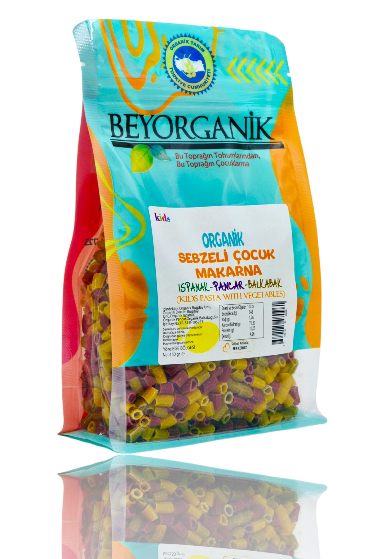 Organic Vegetable Kids Pasta (7 Months)