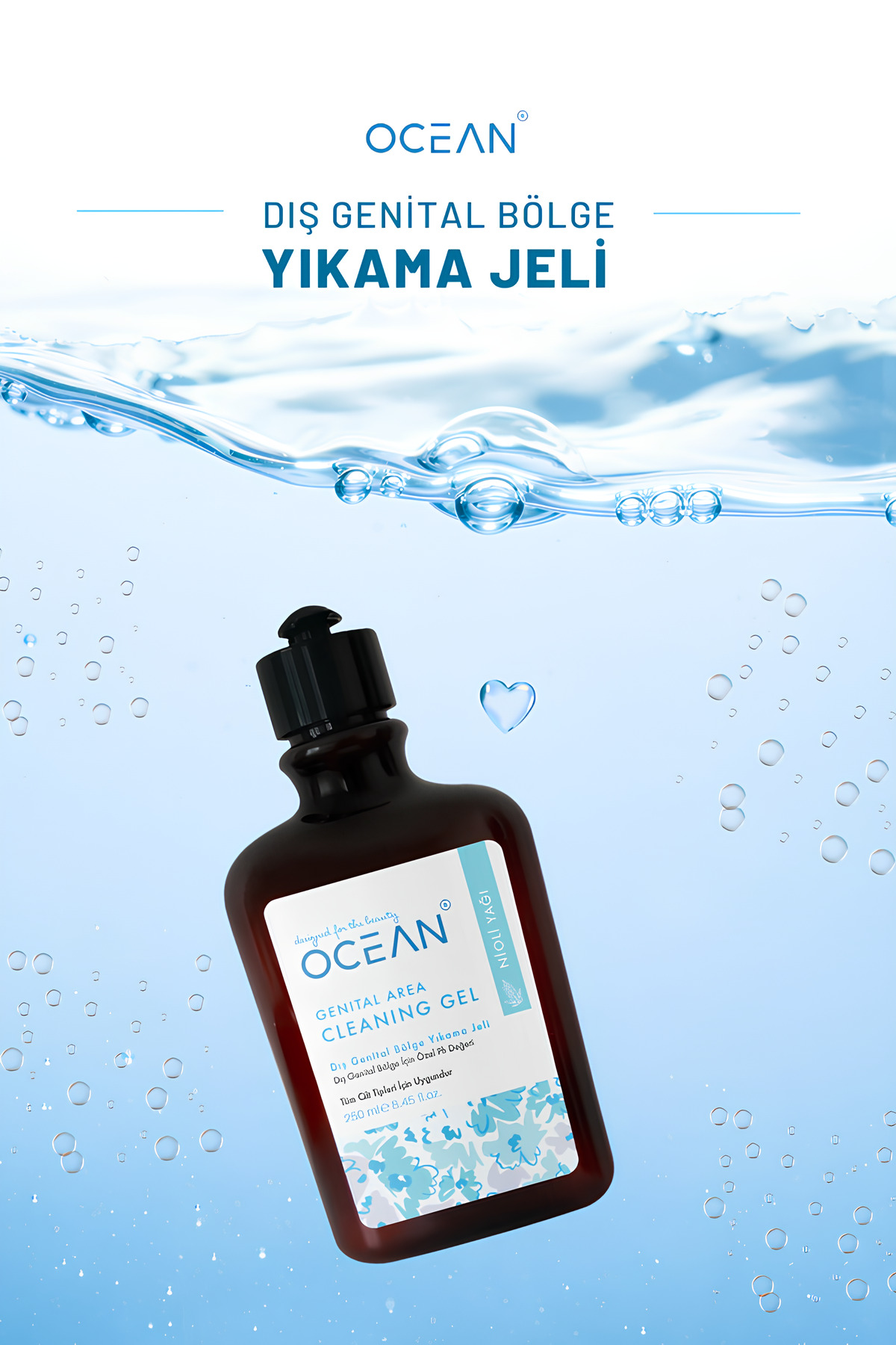 Ocean Dış Genital Bölge Yıkama Jeli