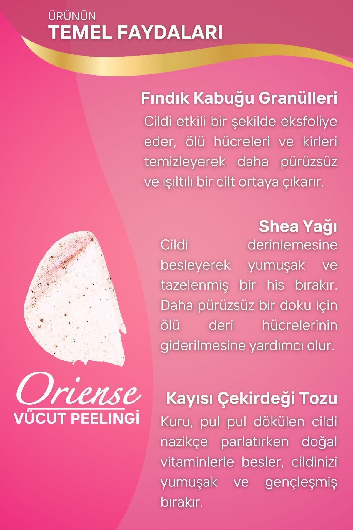 Bahar Çiçekleri, Papatya Özlü Vücut Peelingi, Nazik Ferahlık ve Pürüzsüz Nemlendirme, 500ml — ORS-BDYPLNG-02 — تصویر 6 از 8