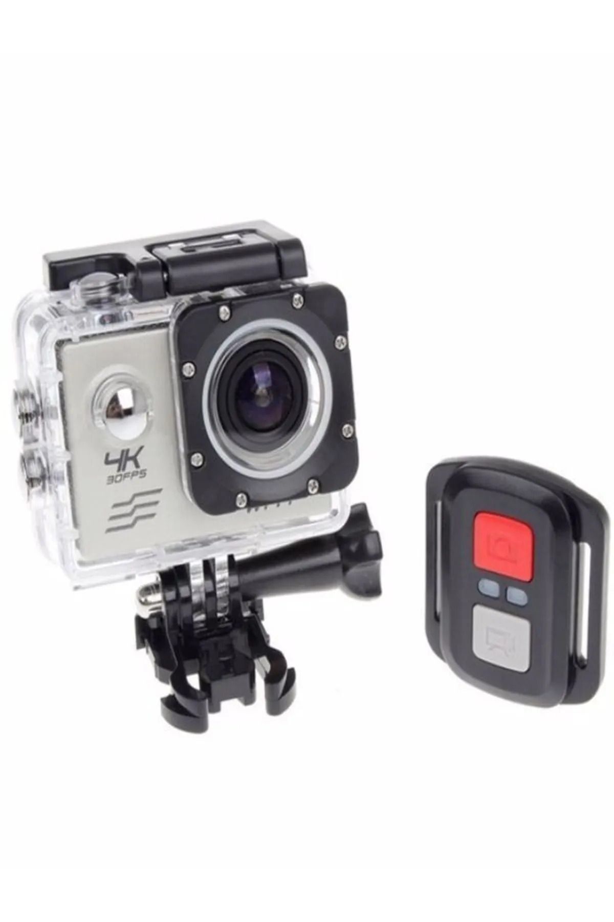 L'eDoren Kask Kamerası 170 Derece 16 Mp 4k Ultra Hd Wifi Aksiyon Kamerası Kumandalı Kamera