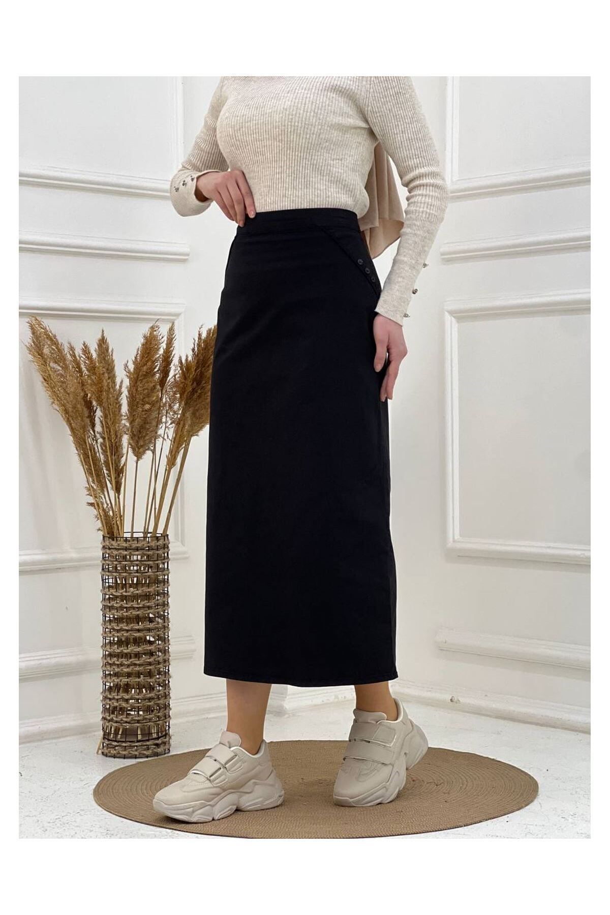 Black pencil skirt dubai shop