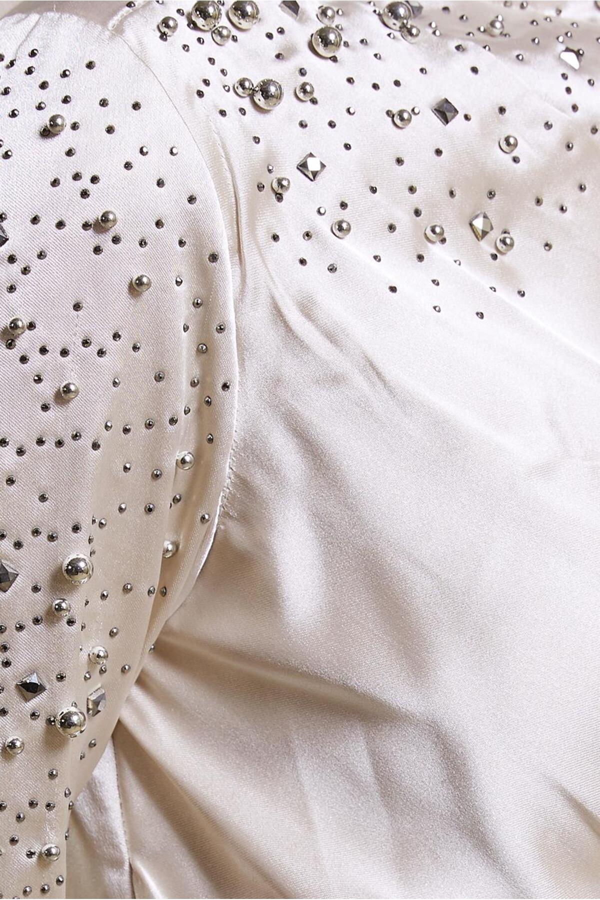 مانتو ابایا زنانه آلوینا | 22YABL0050218 Alvina - Image 4