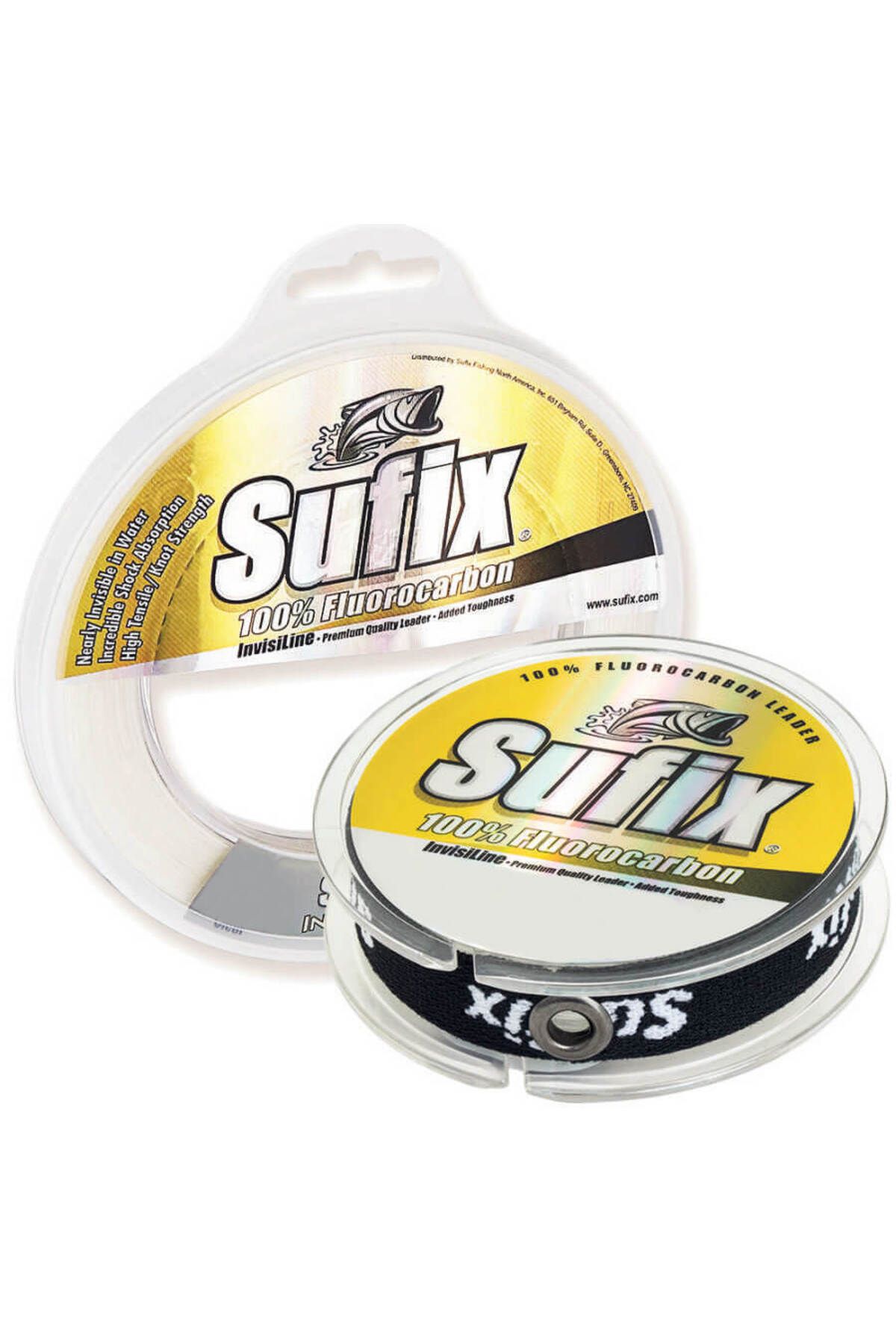 نخ ماهیگیری مردانه و زنانه 100 ٪ خط فلوئوروکربن 0.79MM 50MT 27.3KG Sufix