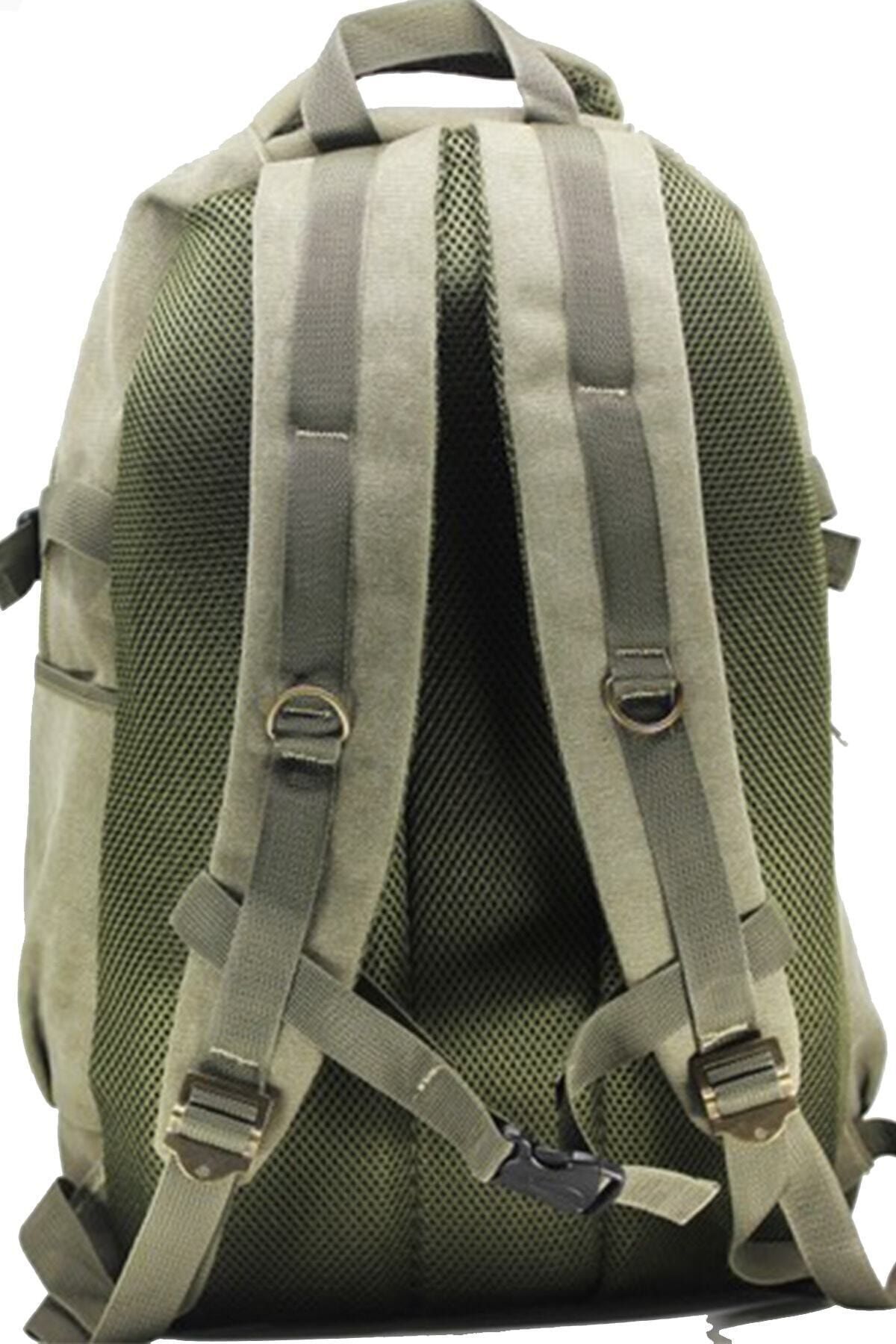 کوله پشتی زنانه خاکی ESCAPE | HBV00000DBTBN اورجینال - تصویر 4