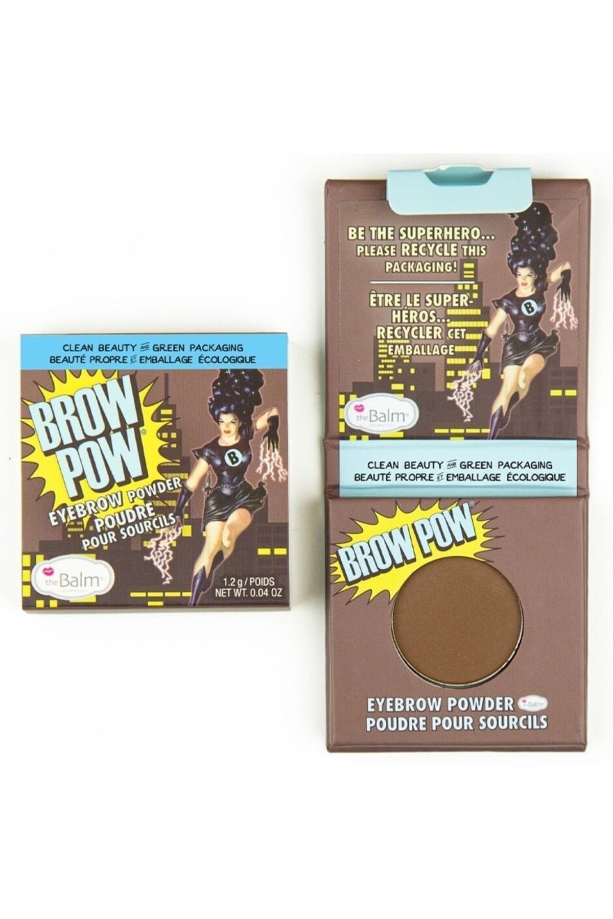 the balm-Thebalm Brow Pow Eyebrow Shadow Light Brown 1