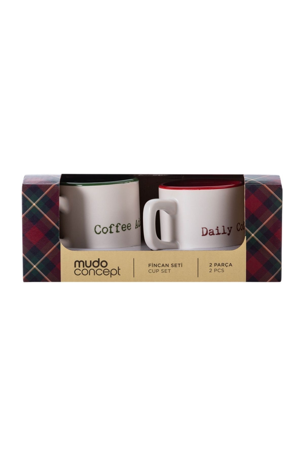Mudo Home-Daily Coffee Set of 2 Cups 2