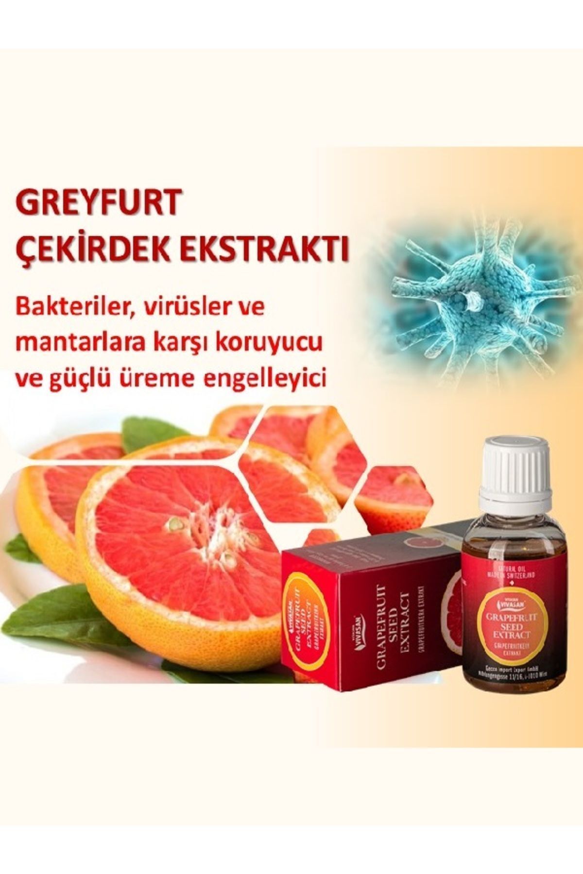 VIVASAN VITASAN-Grapefruit 30 ML Seed Extract 2