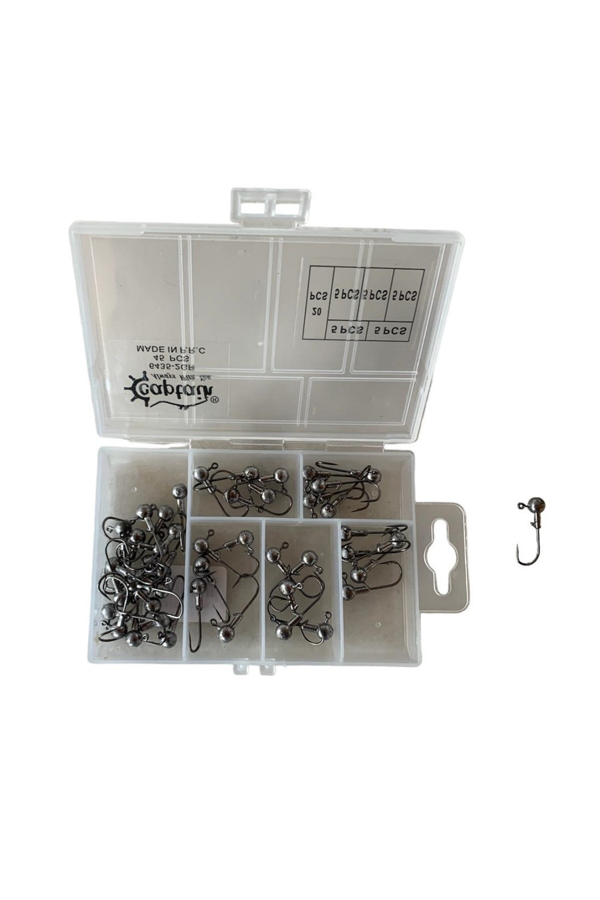 CAPTAIN 6435 Compact Eco Kutulu Jig Head Seti 2gr 45 Adet - Fiyatı