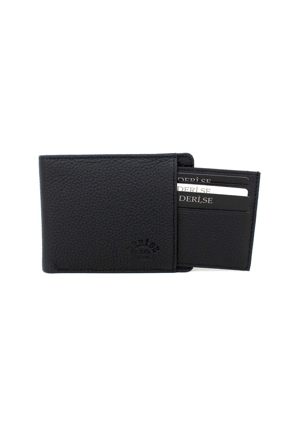 کیف پول مردانه دارنده کارت تلفن همراه چرمی واقعی deri,se club