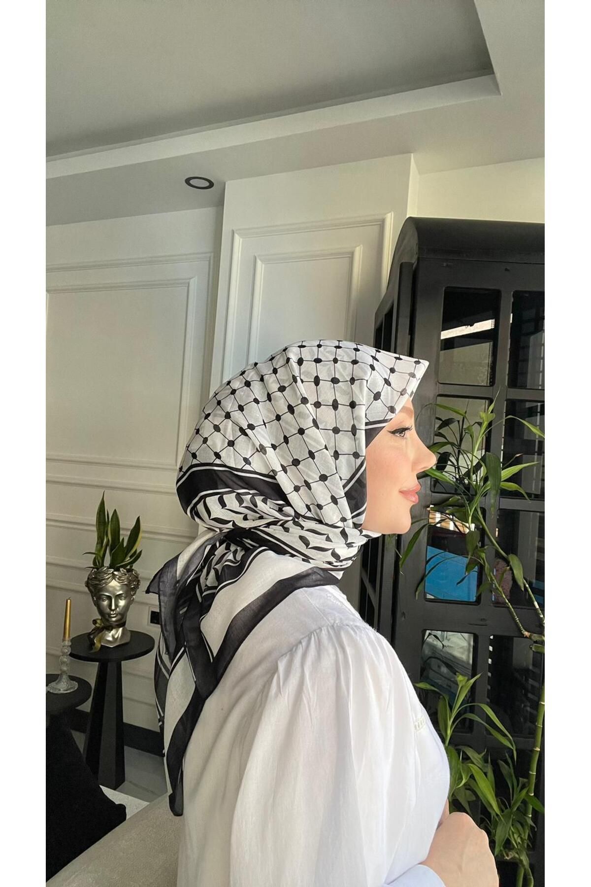 Nurşah Polyester Eşarp Desen 9