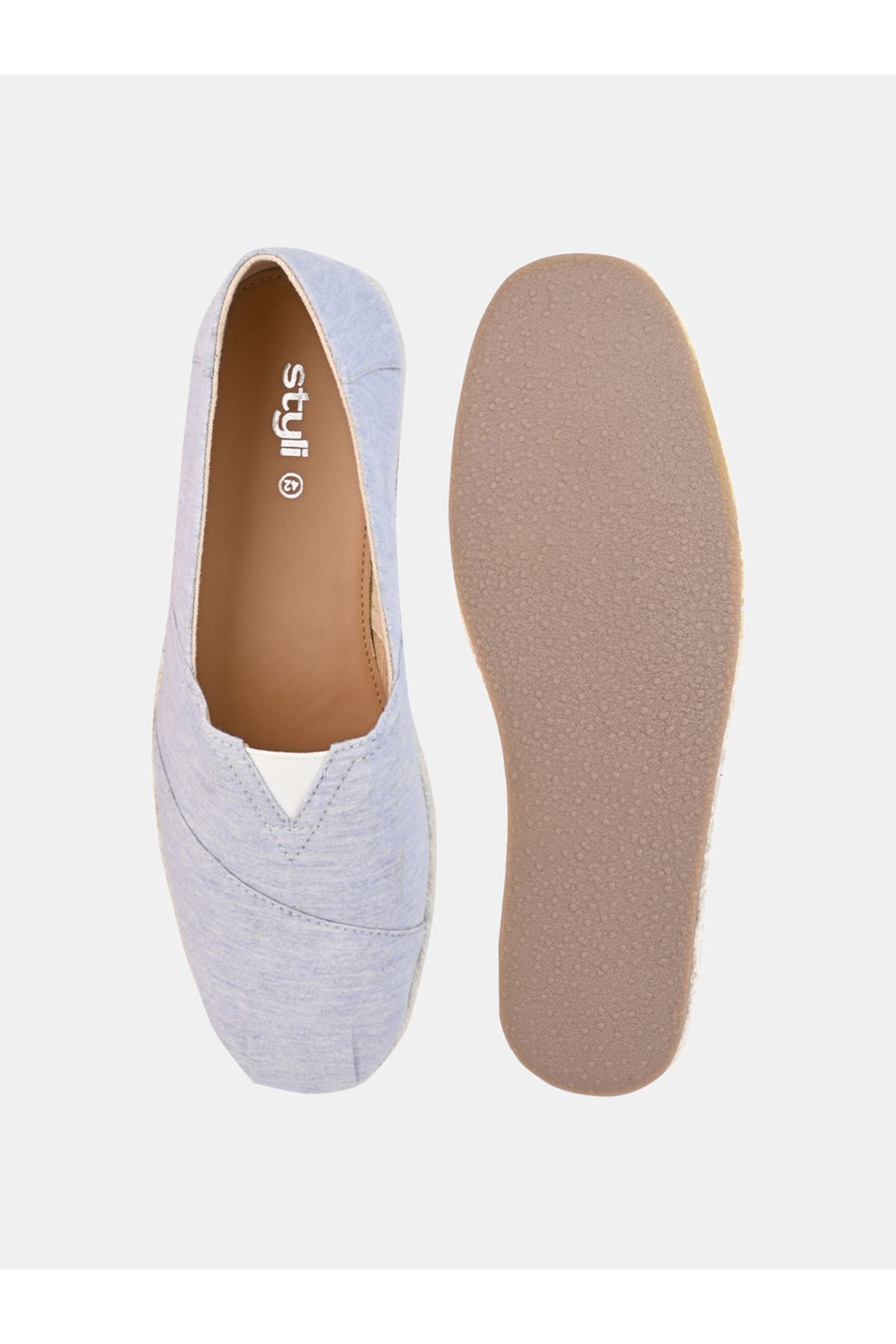 Styli-Round Toe Espadrilles with Retro Handmade Rope Sole 6